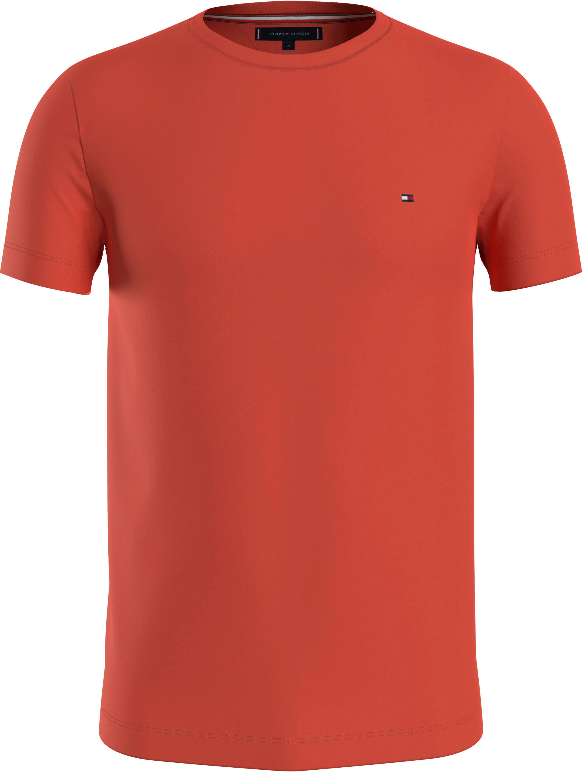 Tommy Hilfiger T-Shirt »STRETCH SLIM FIT TEE«, mit Rundhalsausschnitt kaufen