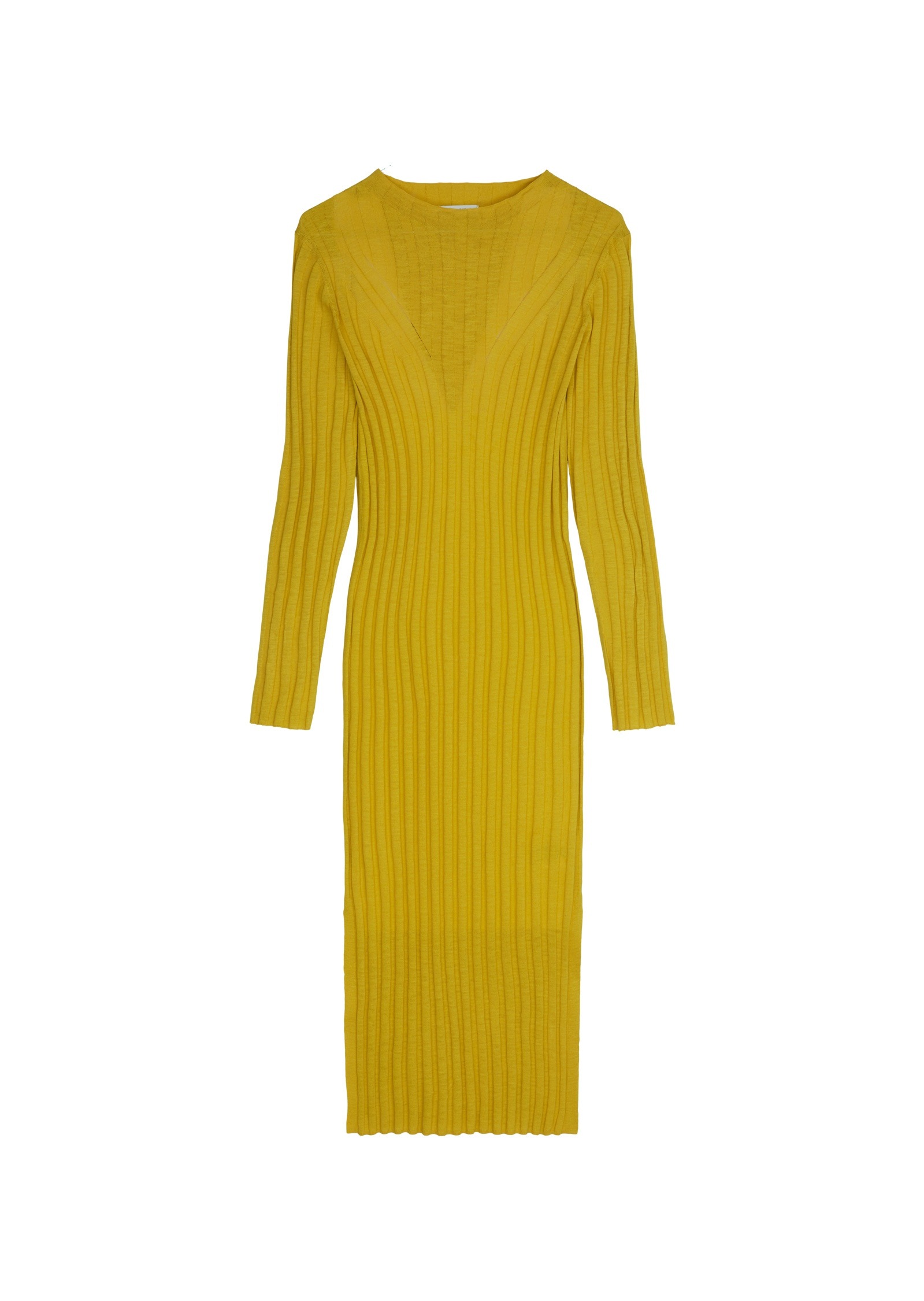 Marc O'Polo Strickkleid »aus Bio-Baumwolle-Leinen-Mix«