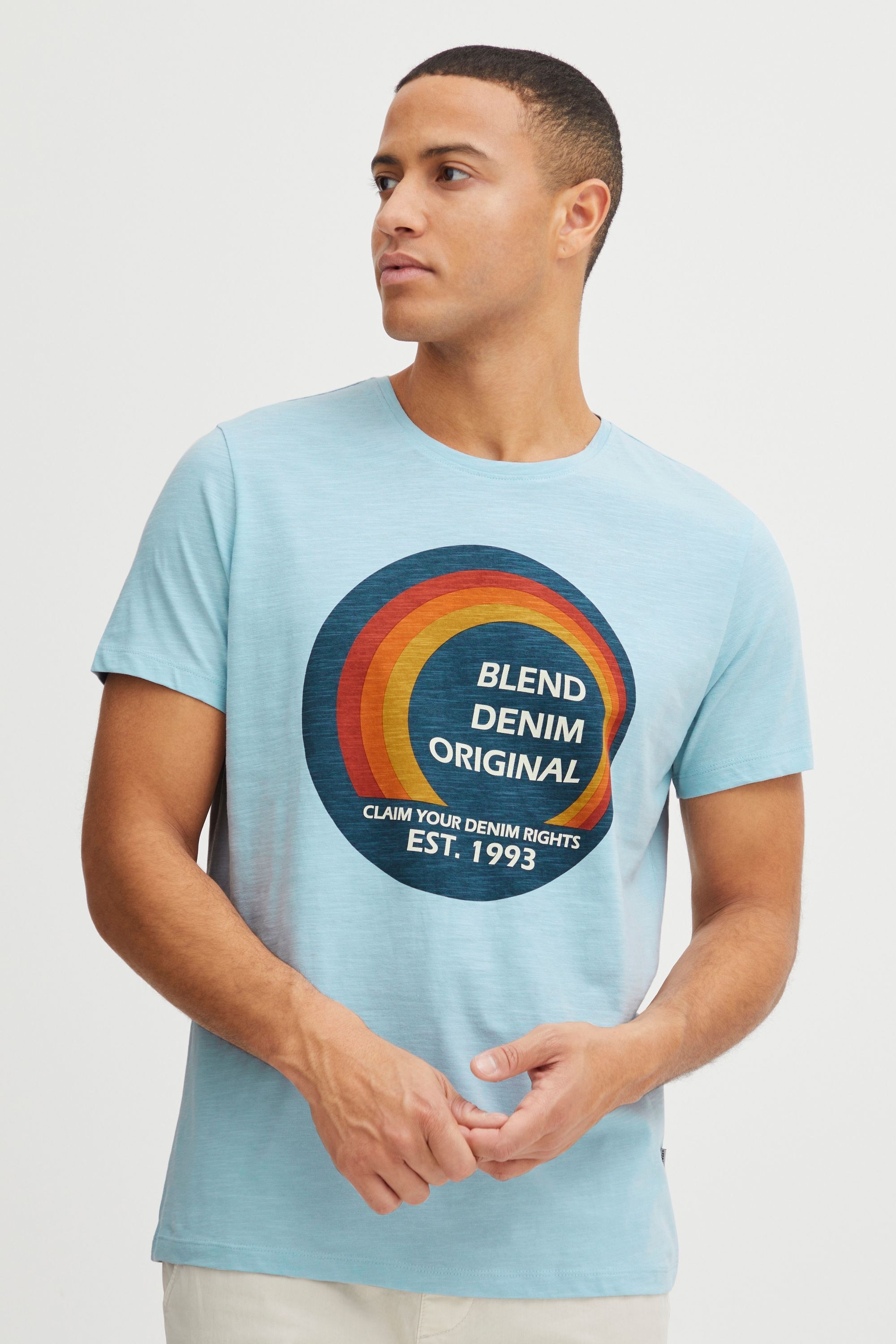 Blend T-Shirt "BHTee" Klassisches T-Shirt mit Rundhalsausschnitt günstig online kaufen
