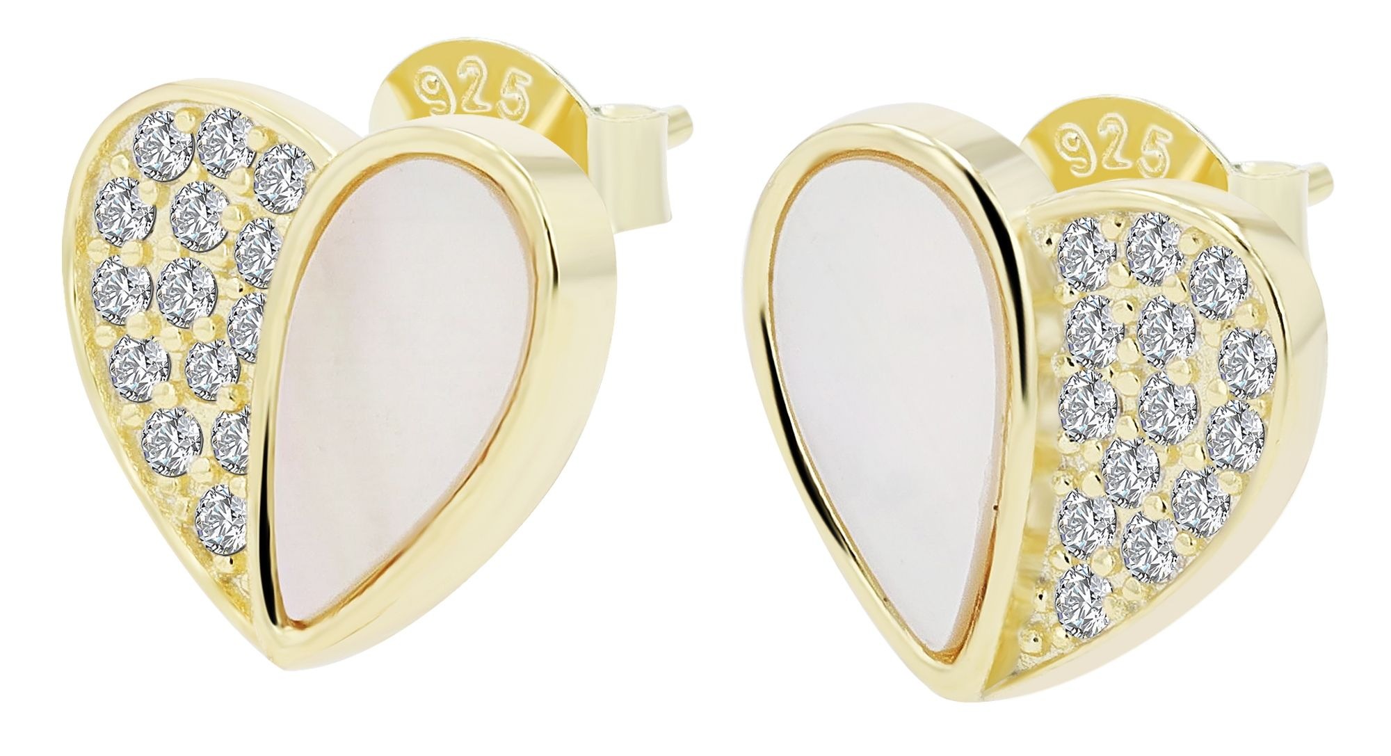 Adelia´s Paar Ohrhänger "Damen Ohrringe – Ohrstecker aus 925 Silber mit Per günstig online kaufen