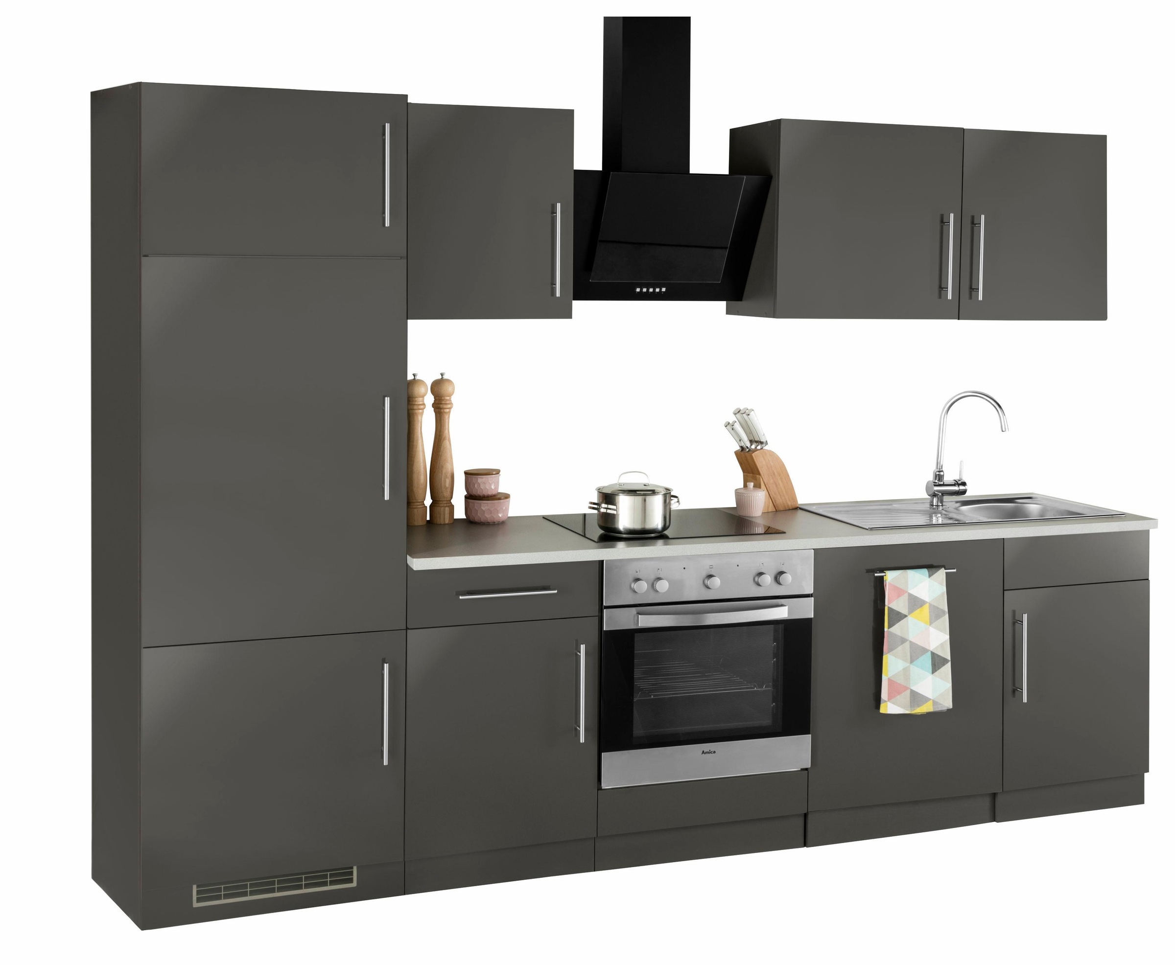 wiho Küchen "Cali" ohne E-Geräte, Breite 280 cm