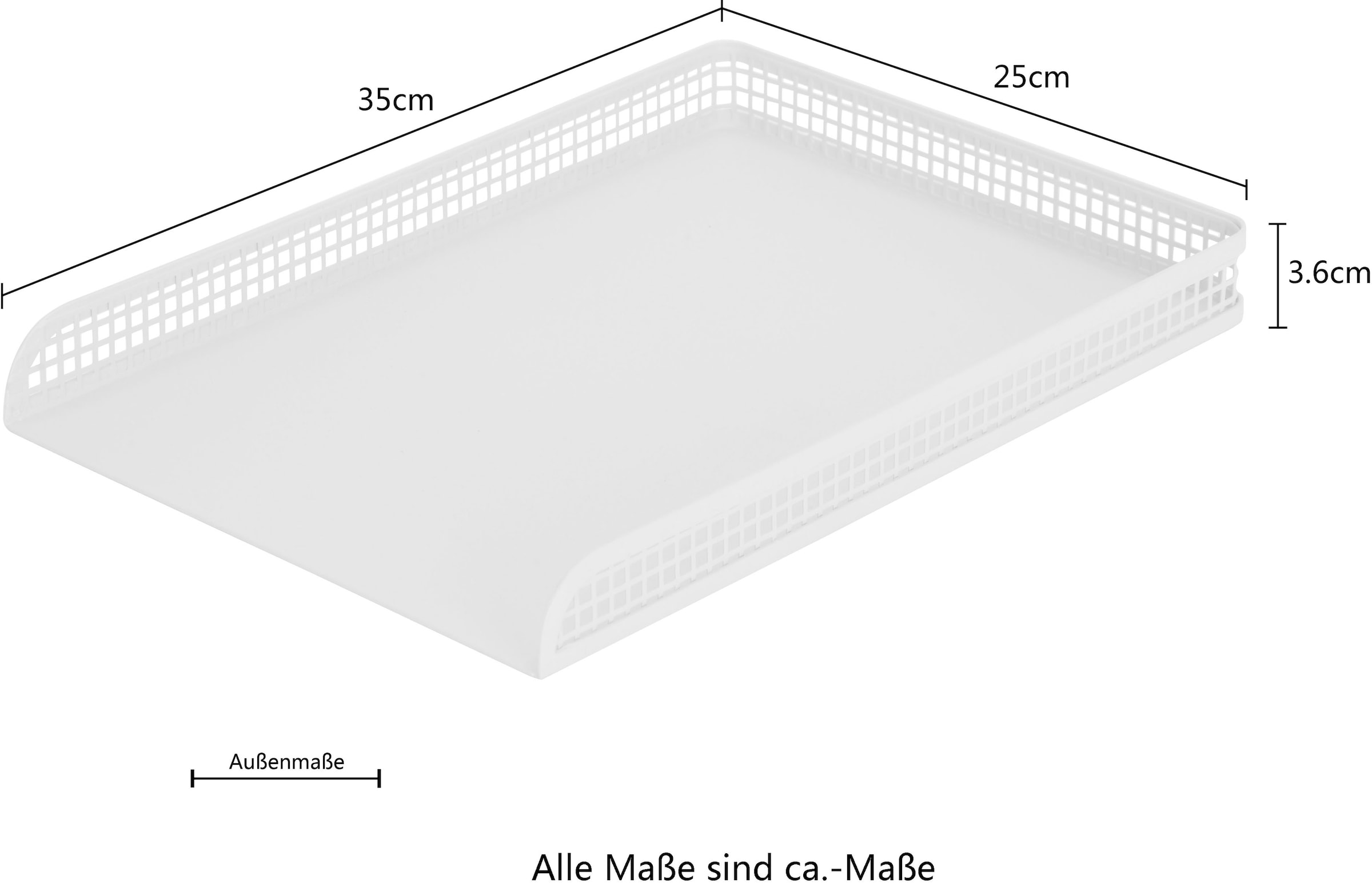 andas Tablett »Crossby«, (3 tlg.), by aus Metall, BAUR Georgsen 3er Design Morten | Set
