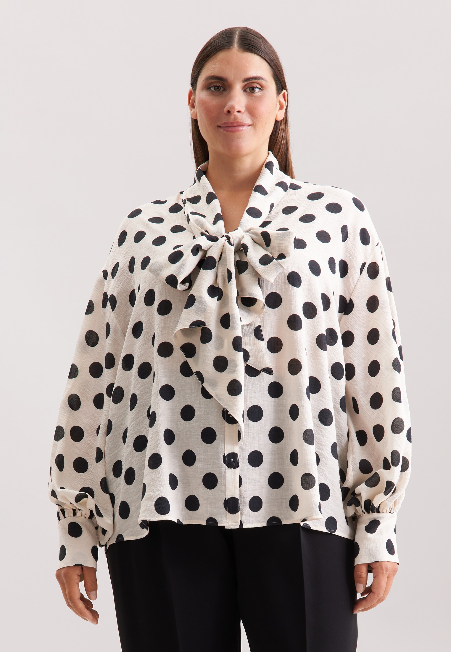 seidensticker Rüschenbluse "Schwarze Rose" günstig online kaufen