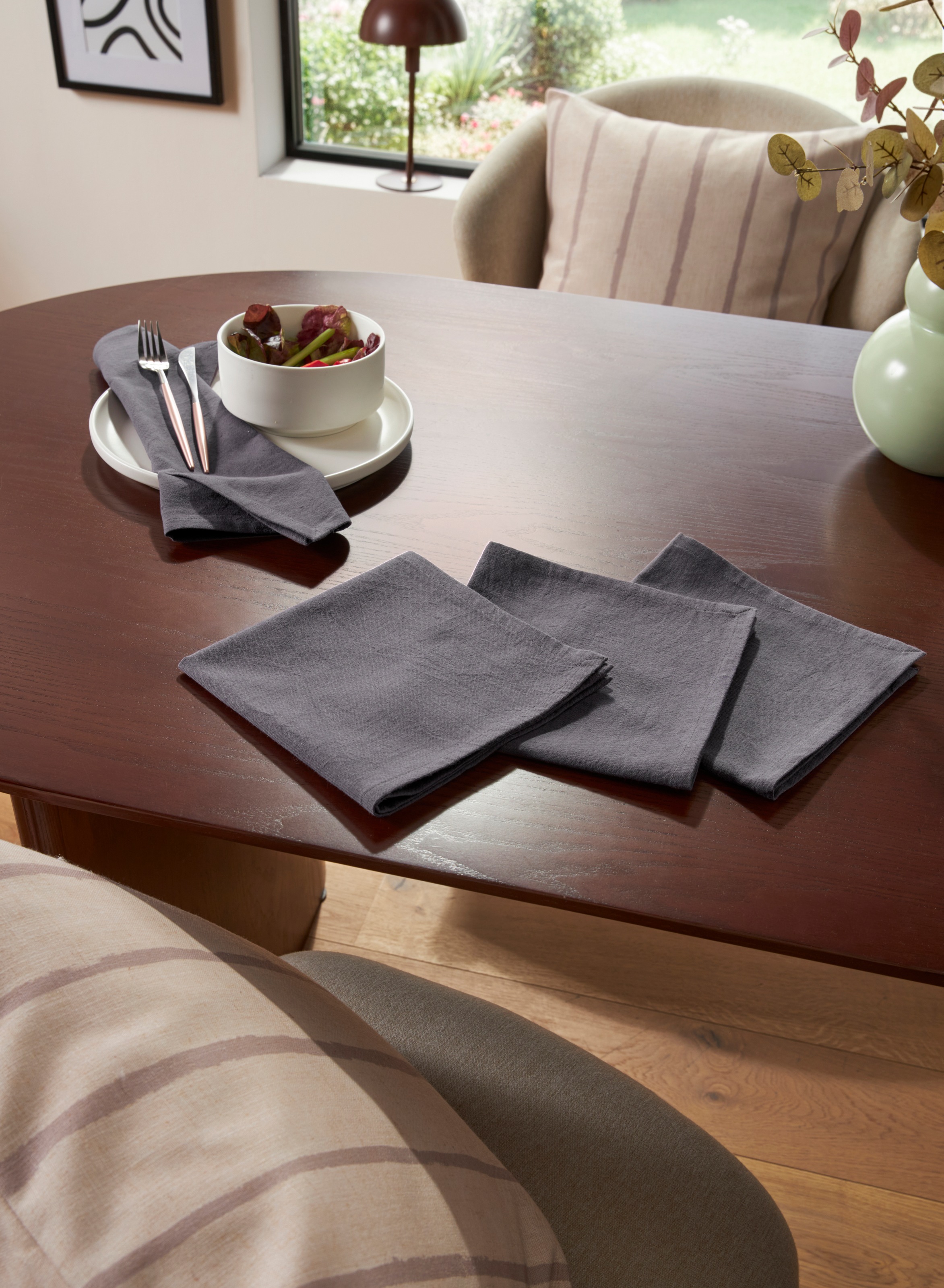 LeGer Home by Lena Gercke Stoffserviette "Liaa" Stoffserviette, Maße 40x40 günstig online kaufen