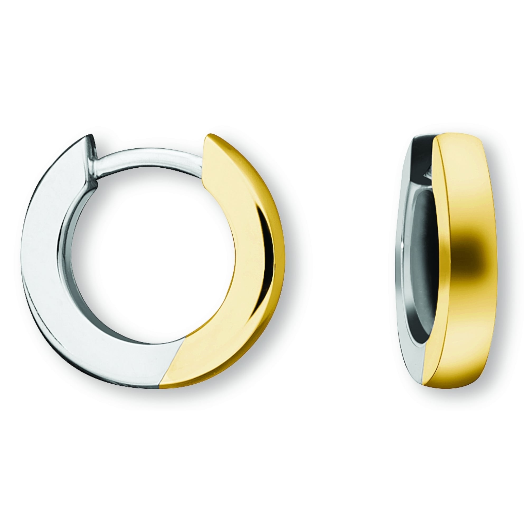 »Ohrringe Paar ONE x Gold Ø Creolen BAUR 12,0 ELEMENT Creolen aus mm«, | Schmuck Gelbgold Friday 2,0 Damen 333 Black