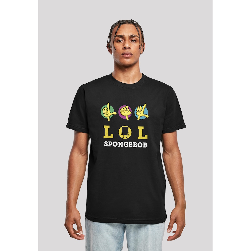F4NT4STIC T-Shirt »Spongebob Schwammkopf LOL«