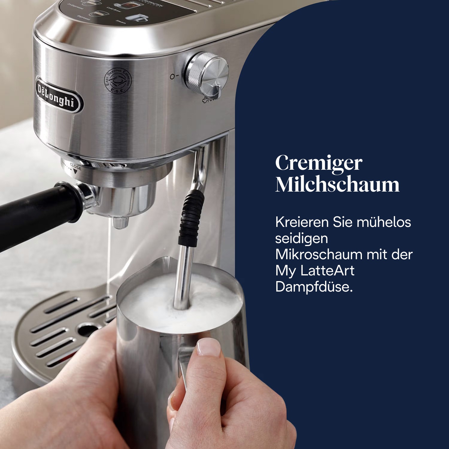 De'Longhi Espressomaschine »DEDICA DUO EC890.M«
