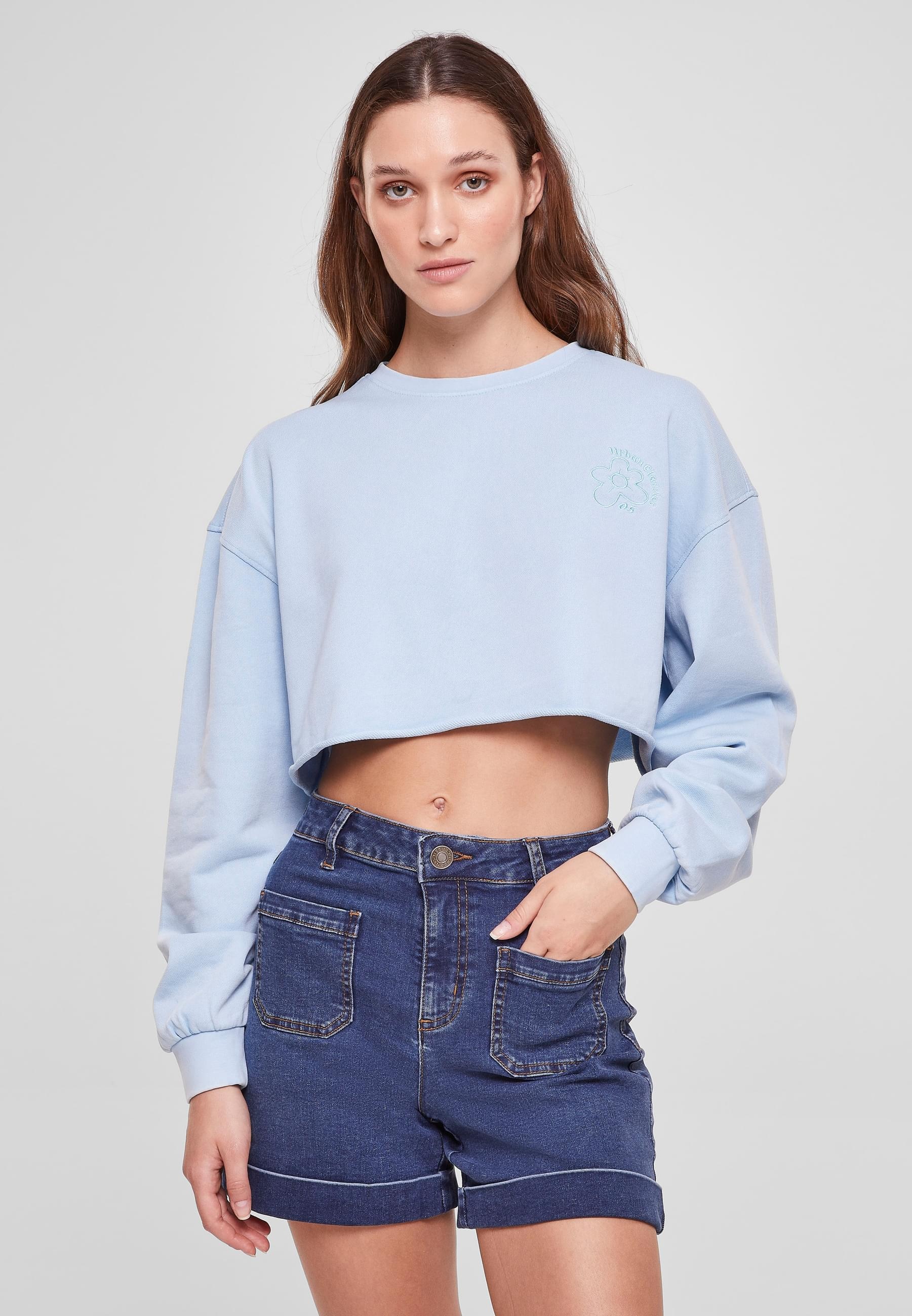 URBAN CLASSICS Sweater »Urban Classics Damen«, (1 tlg.)