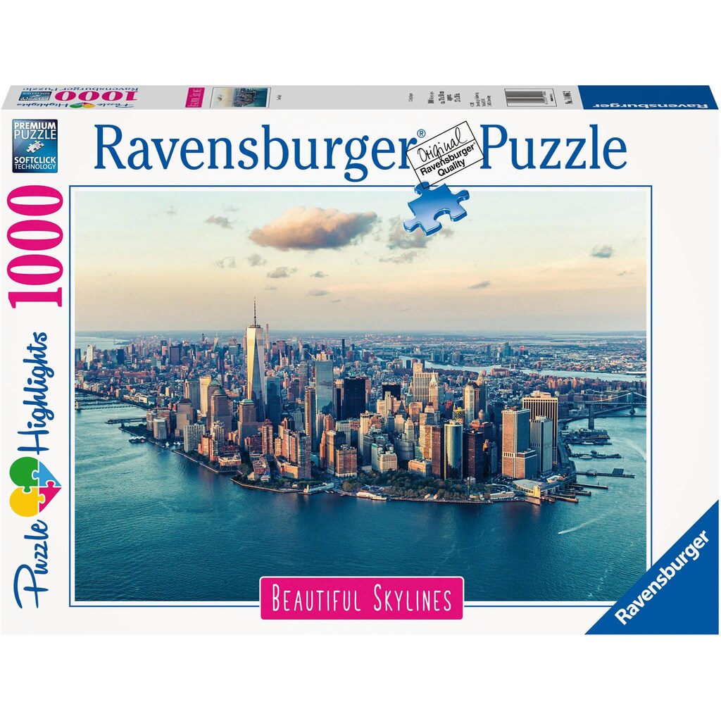 Ravensburger Puzzle »Puzzle Highlights Beautiful Skylines - New York«