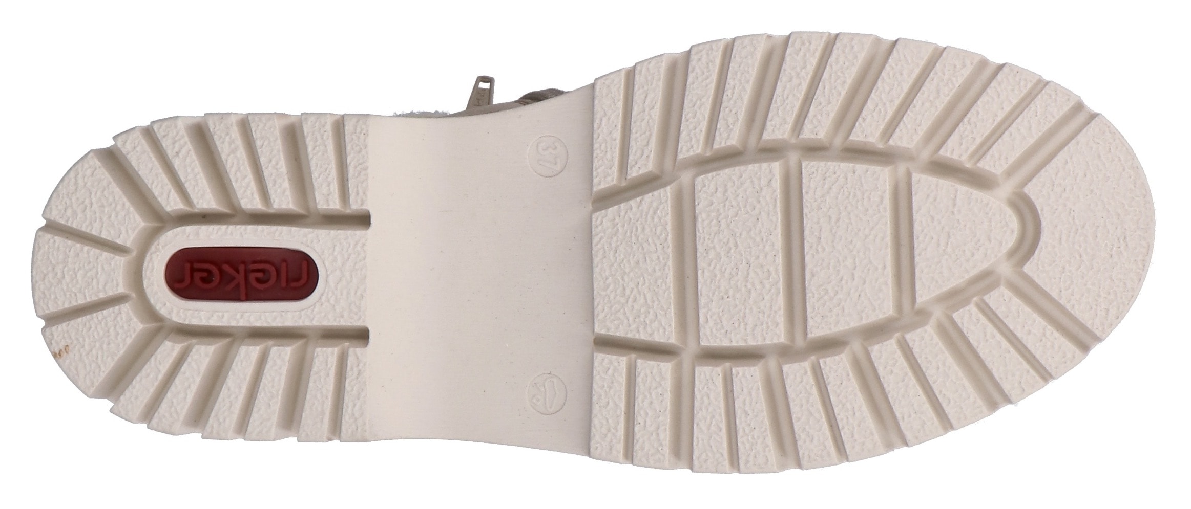 Rieker Winterstiefelette, Plateauboots, Winterboots, Schnürboots mit Innenreißverschluss
