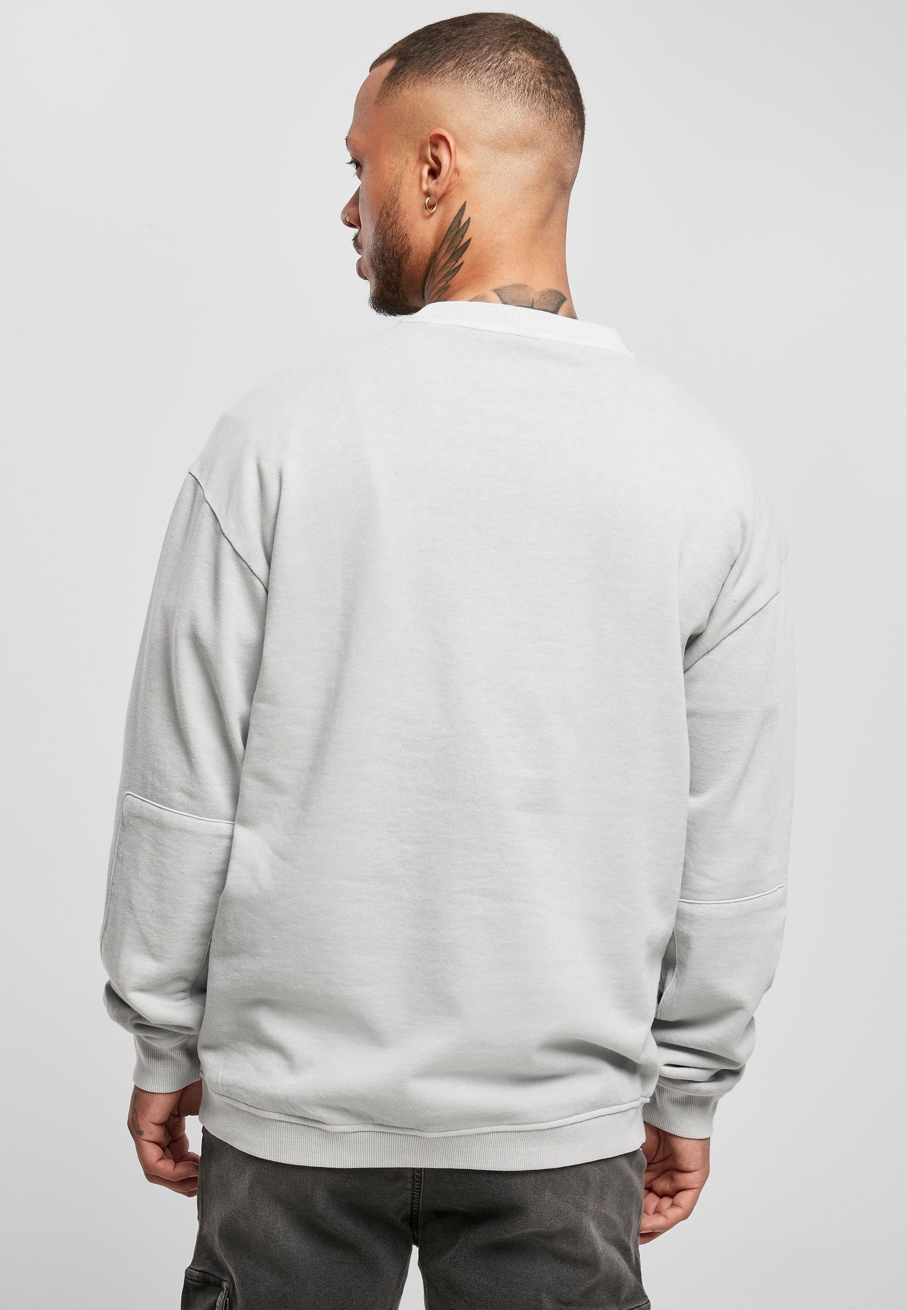 URBAN CLASSICS Rundhalspullover »Urban Classics Herren Pigment Dyed Crew Neck«, (1 tlg.)