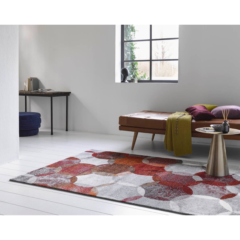 Esprit Teppich »Modernina«, rechteckig, 13 mm Höhe, Kurzflor in moderem Design, Wohnzimmer