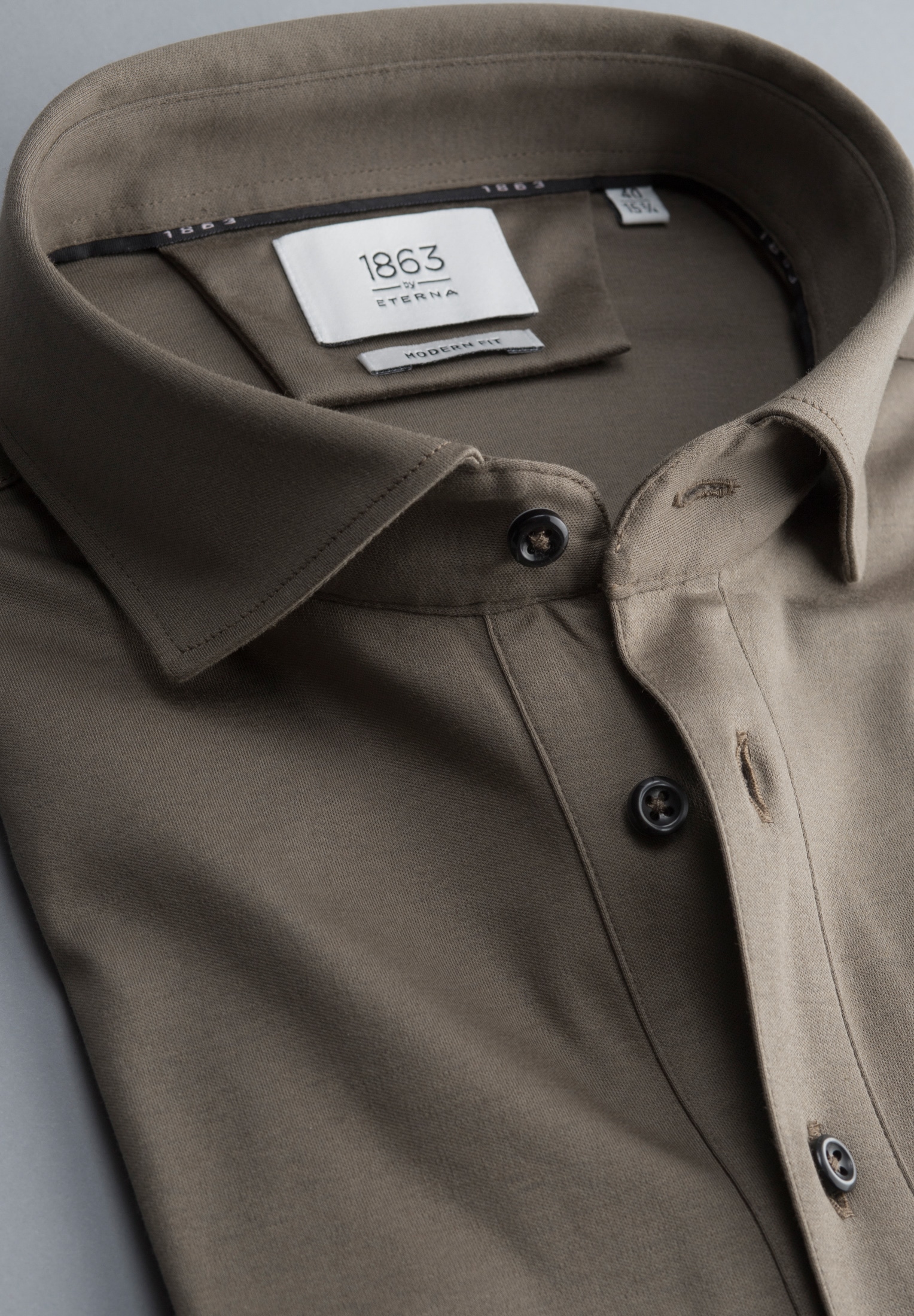 Eterna Langarmhemd »MODERN FIT« NON IRON (bügelfrei)