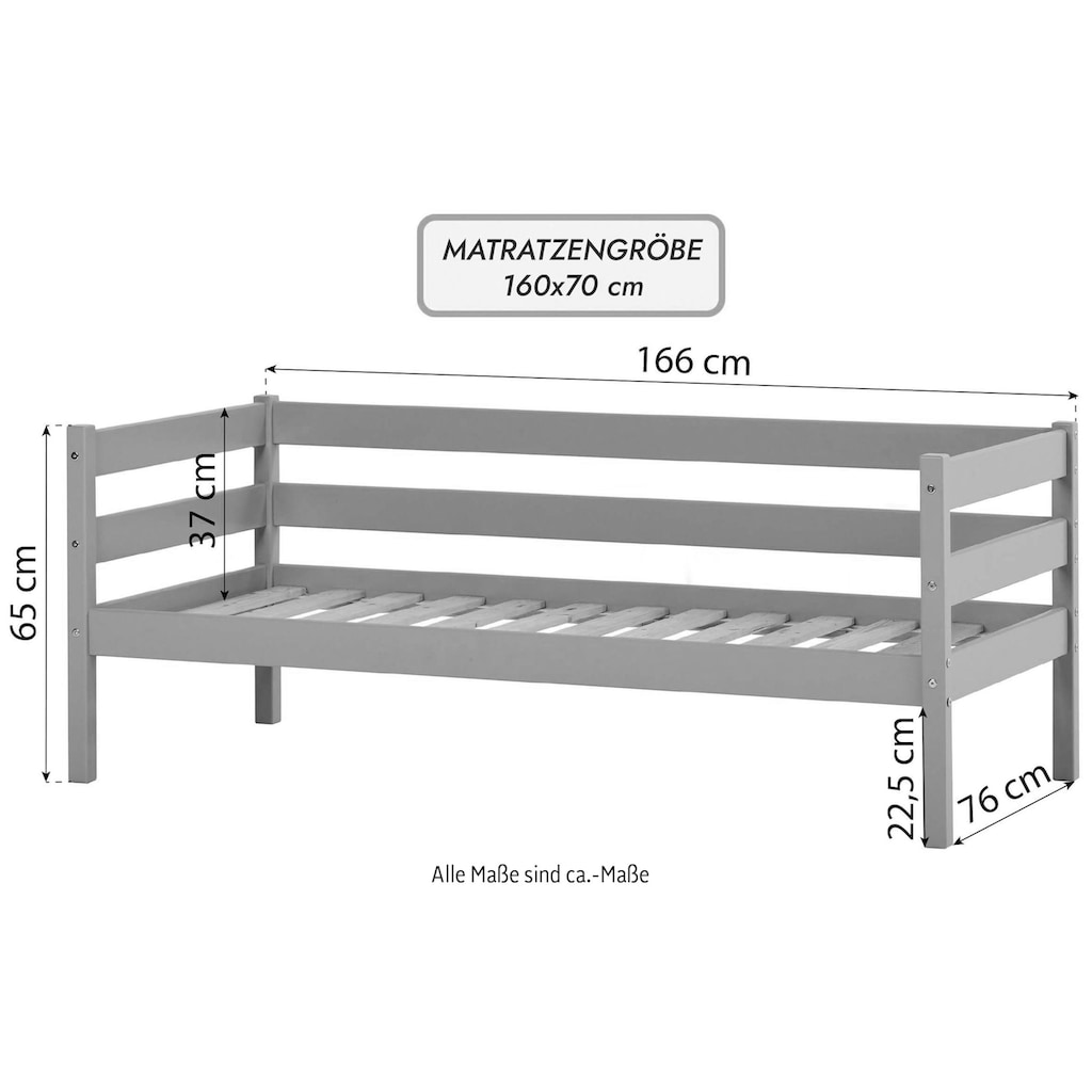 Hoppekids Einzelbett »ECO Comfort«, (Set)