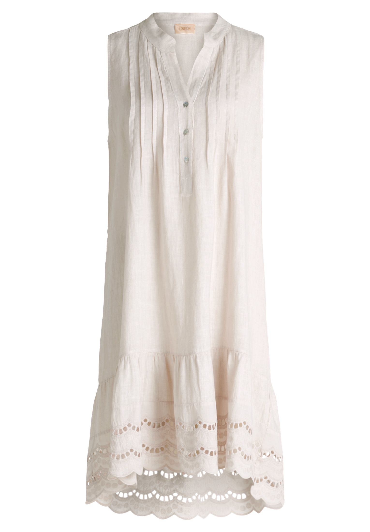 Cartoon Druckkleid "Damen mit Stickerei" Ohne Tasche Material günstig online kaufen