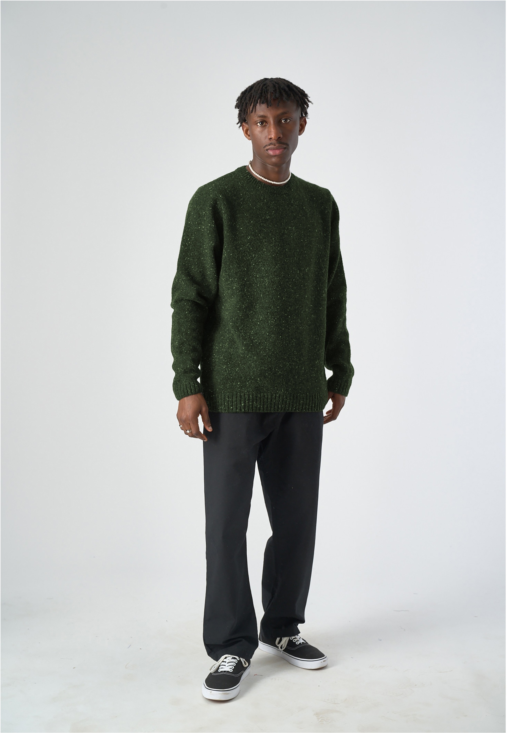 Thumbnail - Cleptomanicx Strickpullover "Spacer" mit lockerem Schnitt