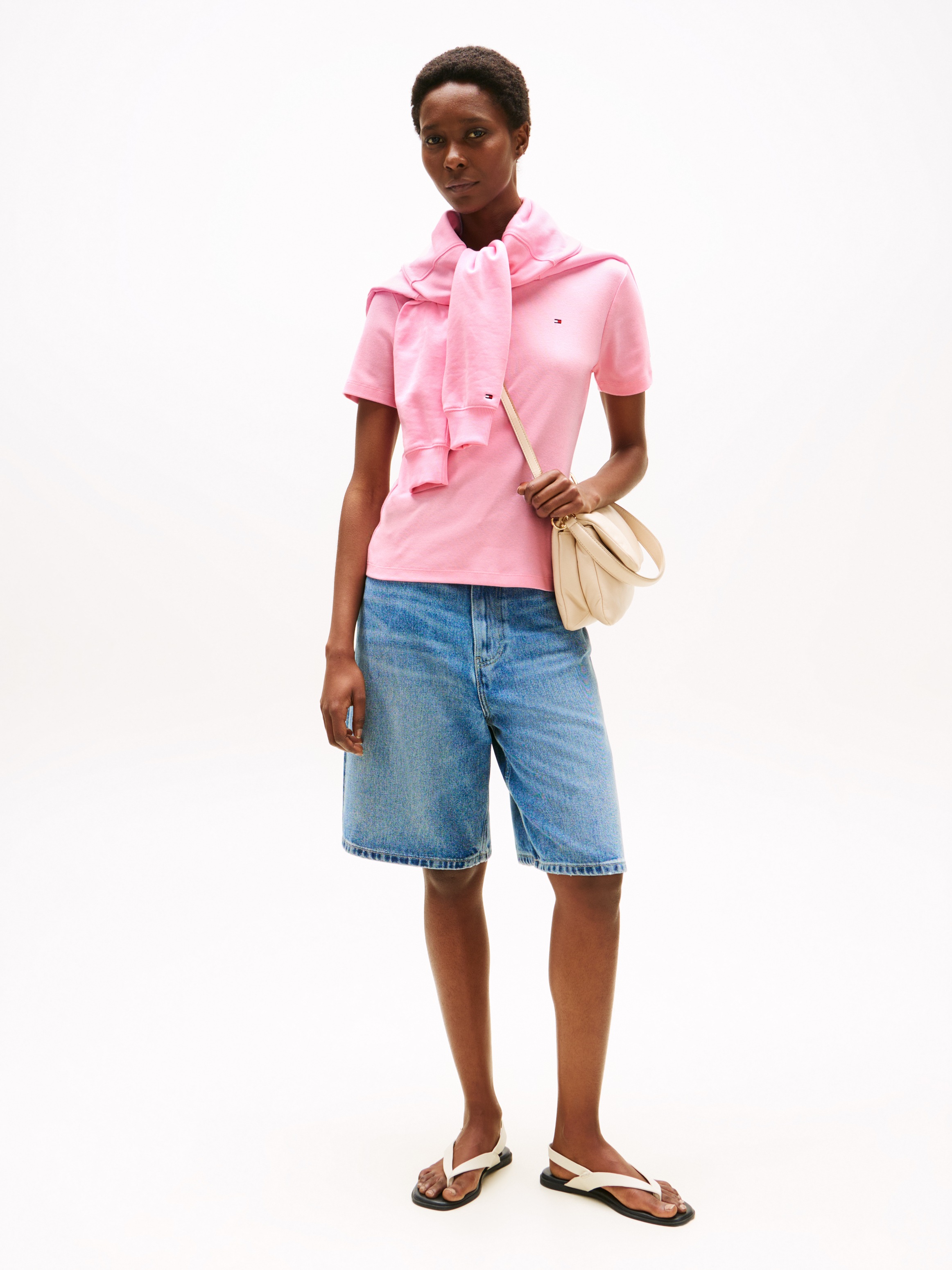 Tommy Hilfiger T-Shirt "SLIM CODY C-NK SS" Baumwolle, slim fit günstig online kaufen