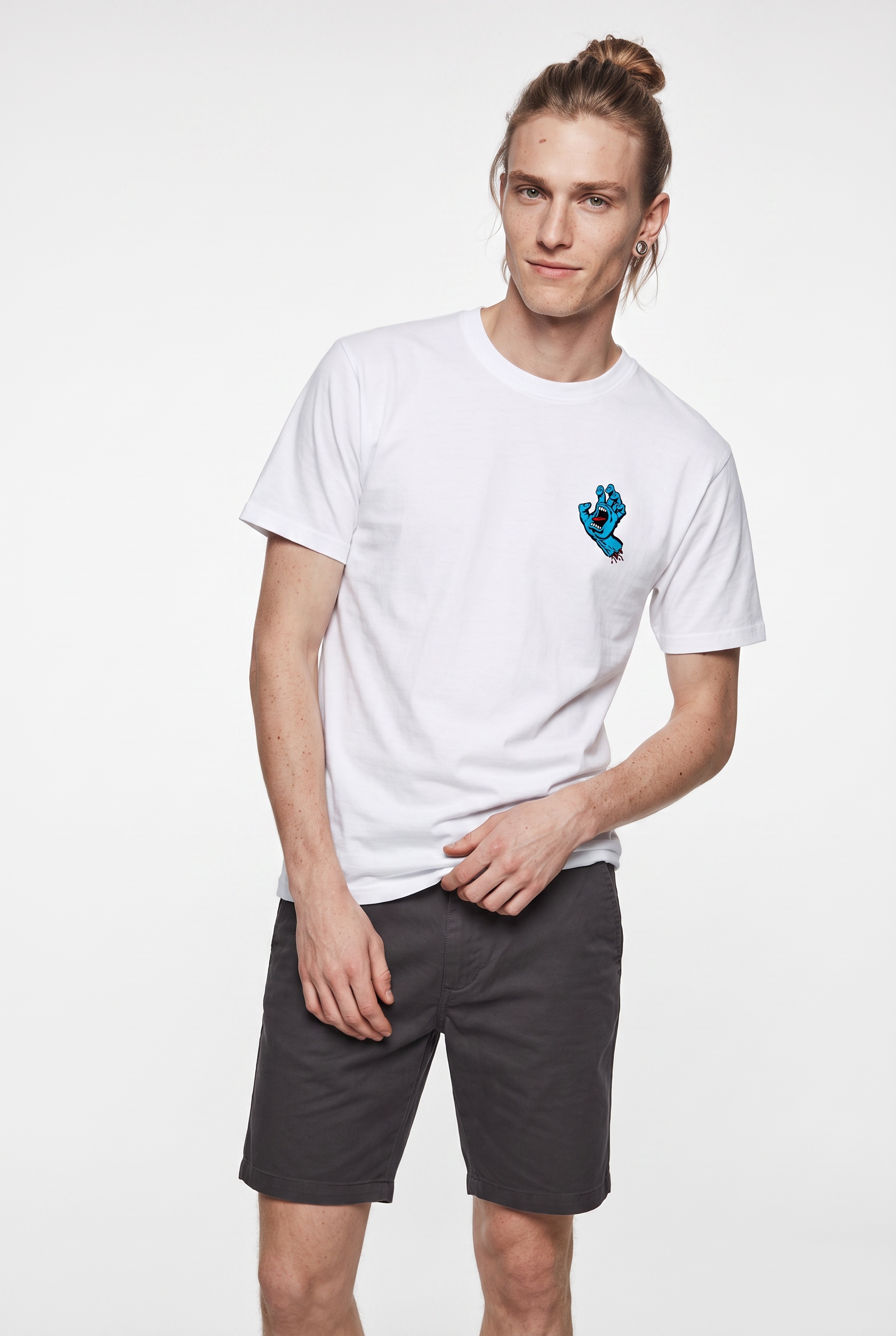 Santa Cruz T-Shirt "SCREAMING HAND CHEST T-SHIRT"