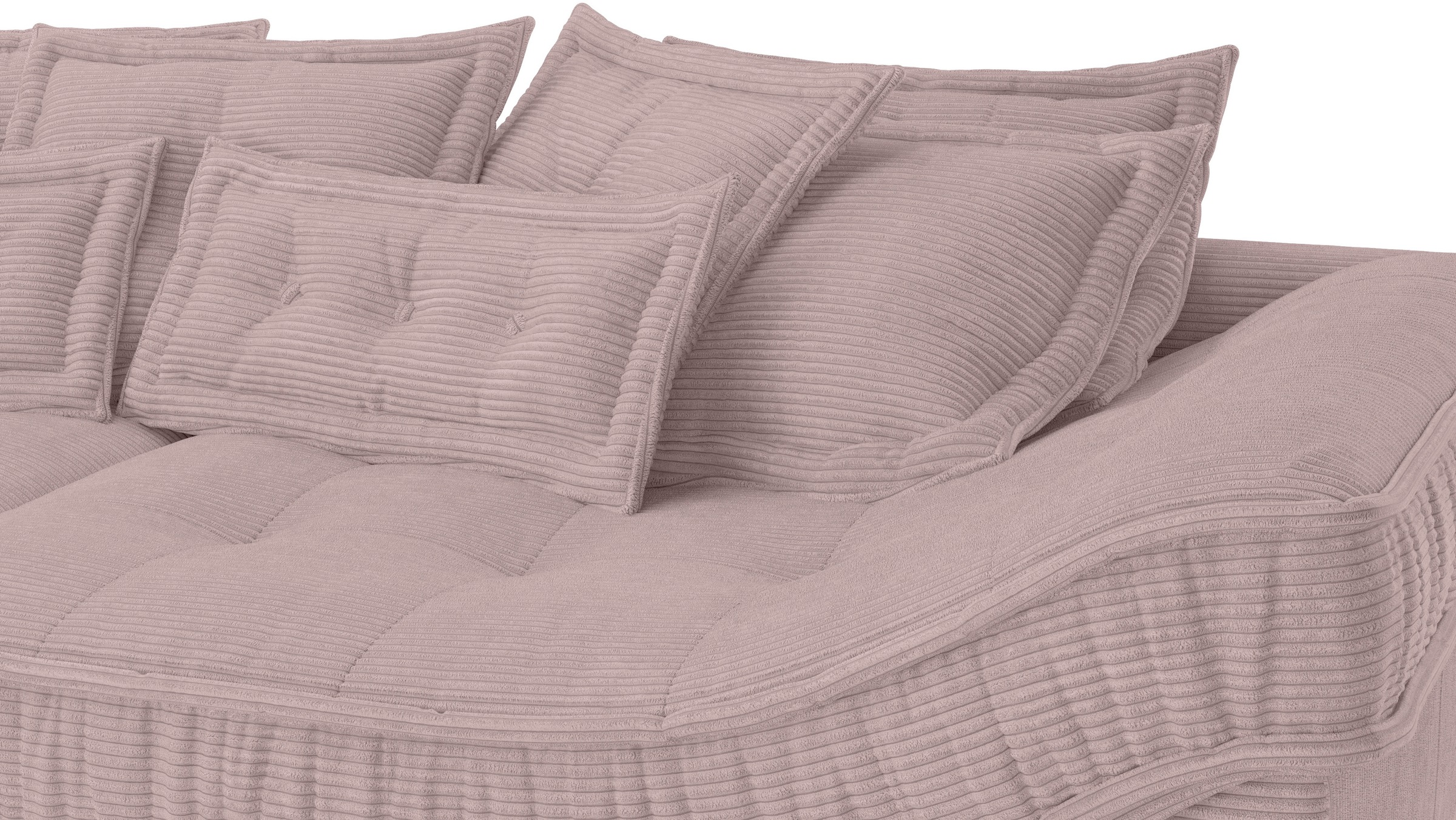 Mr. Couch Ecksofa »Diwan II DuraFlex L-Form«, DuraFlex-Kaltschaumpolsterung, bis 140 kg, 4 Bezugsqualitäten