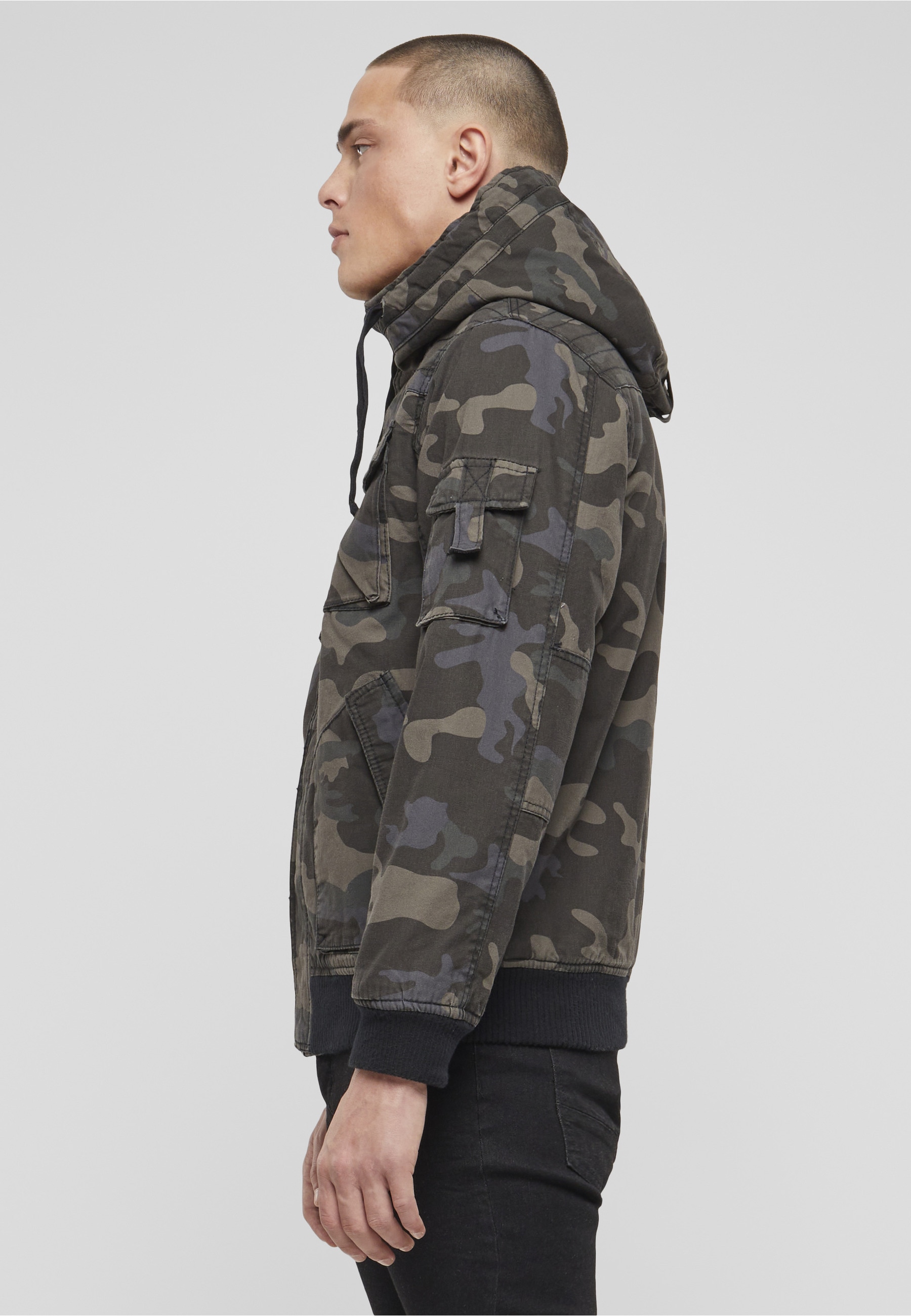 Brandit Winterjacke »Brandit Herren Bronx Winter Jacket« 1 Stk. tlg. mit Kapuze