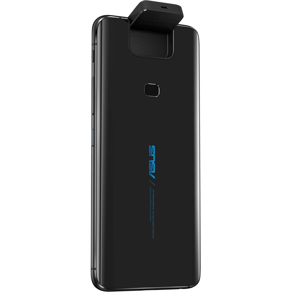 Asus Smartphone »Zenfone 6«, Midnight Black, 16 cm/6,4 Zoll, 256 GB Speicherplatz, 48 MP Kamera