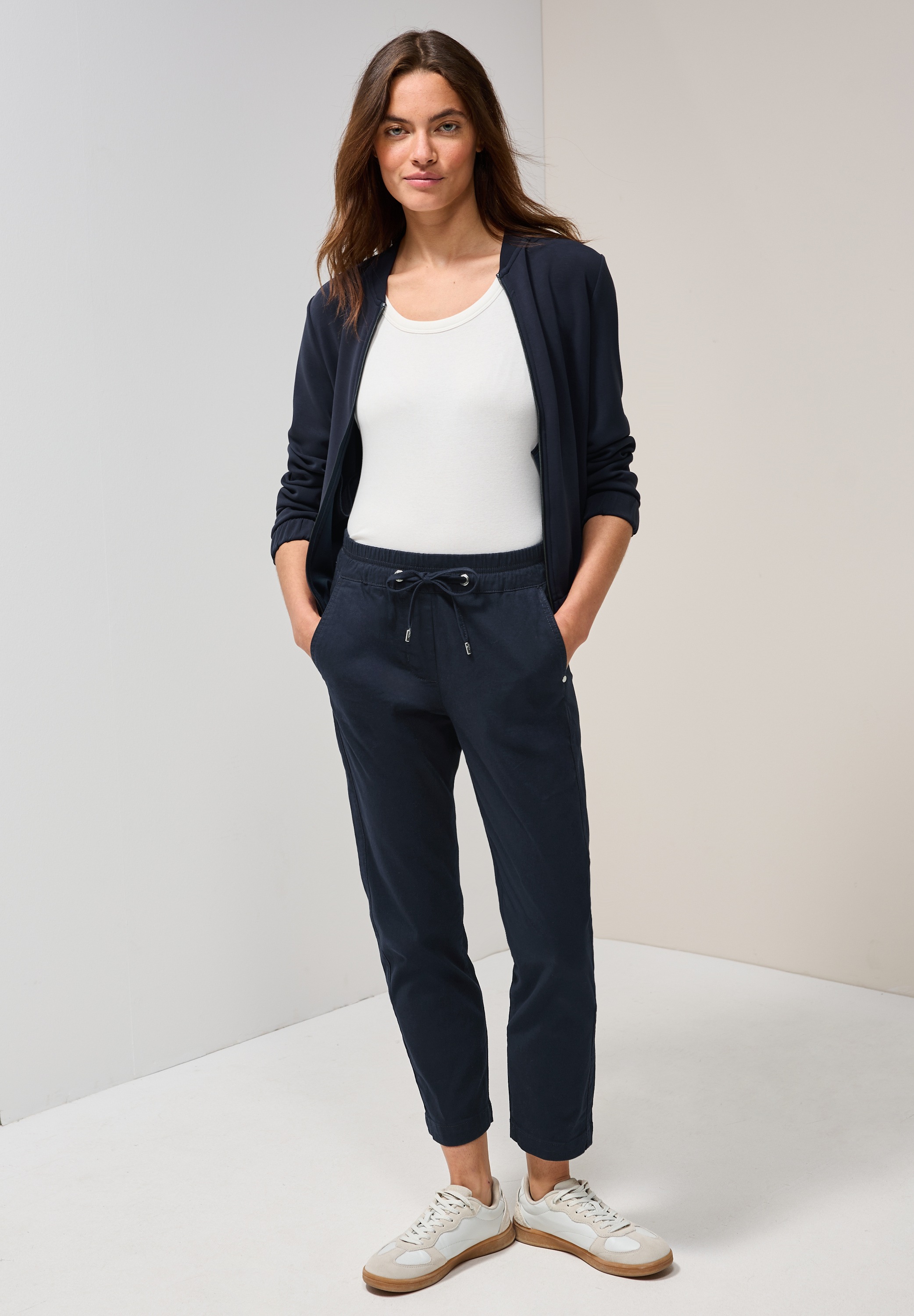 Thumbnail - Cecil Jogger Pants Middle Waist