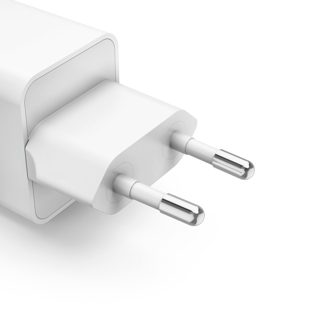 Hama Schnelllade-Gerät »Schnellladegerät, GaN, 2x USB-C, Super-Mini-Ladegerät, PD, 40 W, Weiß« 1 Stk. tlg.