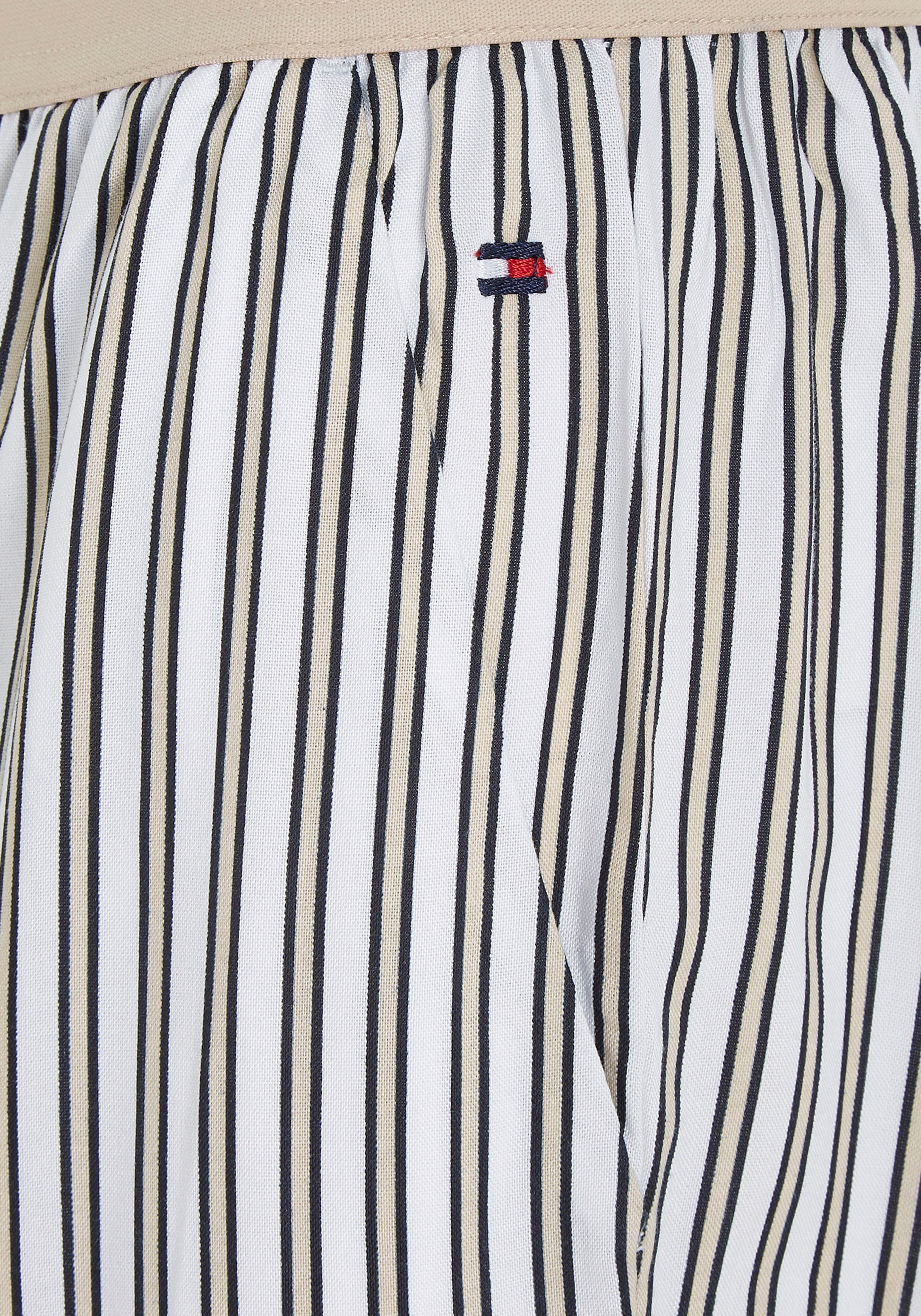 Tommy Hilfiger Underwear Schlafhose PANTS«, farblich »TH Schriftzug BAUR Bündchen mit Tommy für abgesetztem mit WOVEN | Hilfiger bestellen