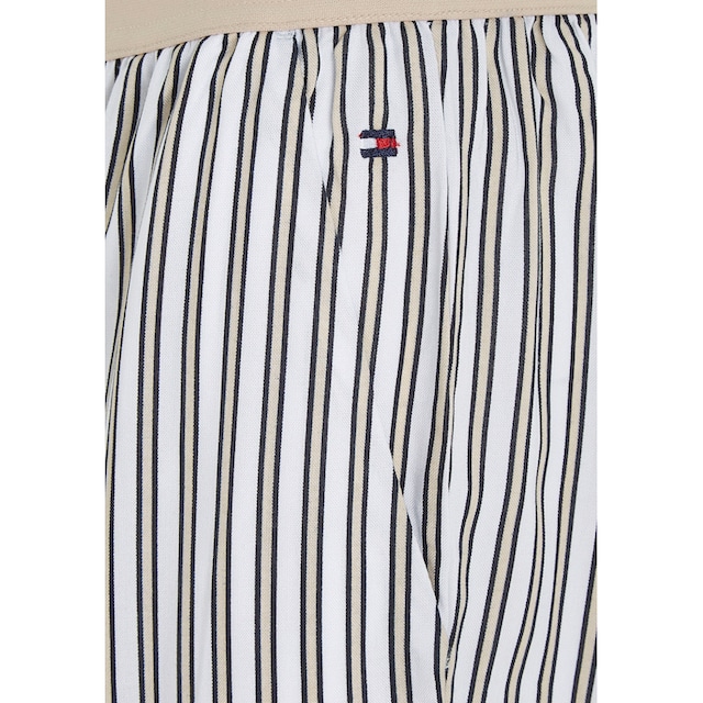 Tommy Hilfiger Underwear Schlafhose »TH WOVEN PANTS«, mit farblich  abgesetztem Bündchen mit Tommy Hilfiger Schriftzug für bestellen | BAUR