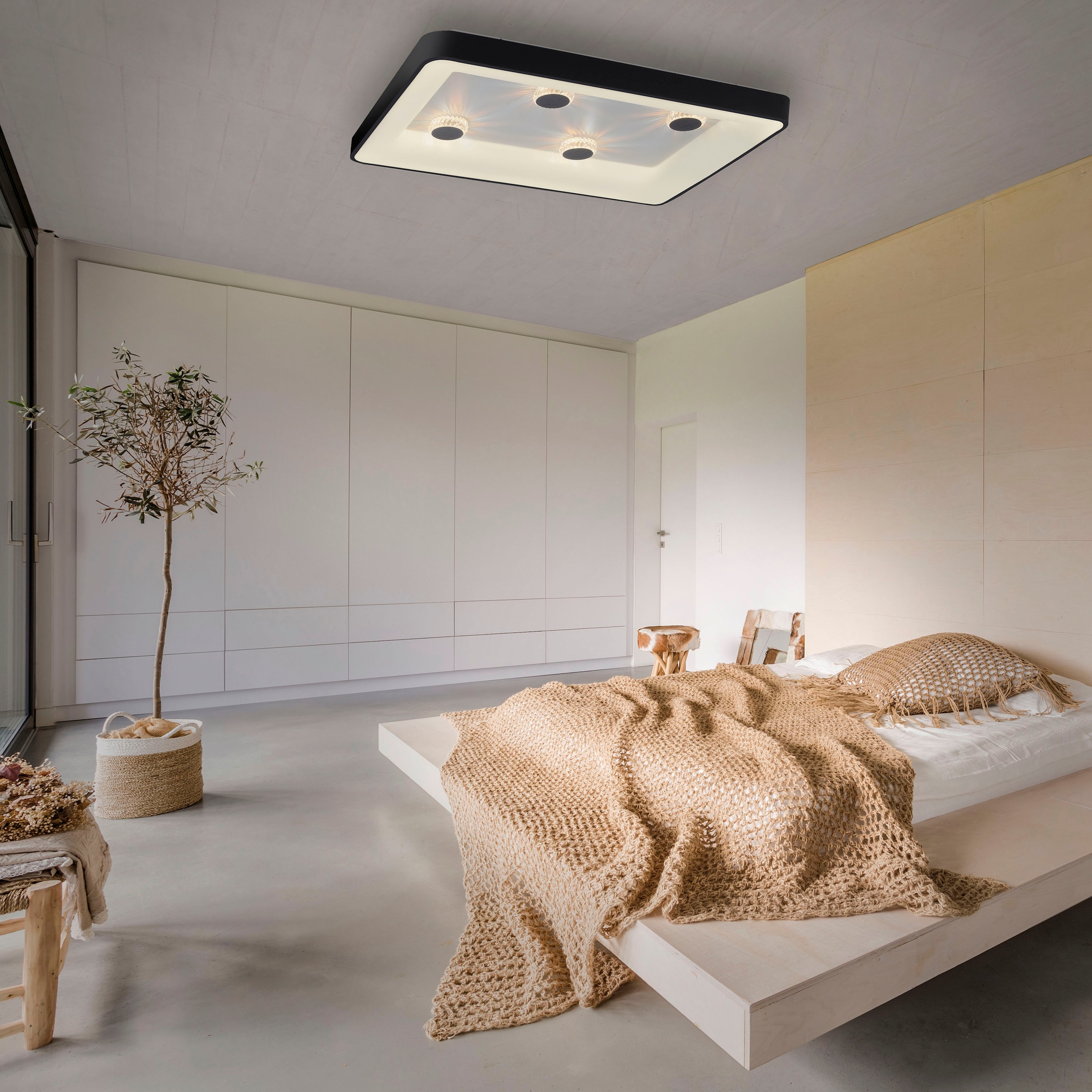JUST LIGHT Deckenleuchte »VERTIGO«, 1 flammig, Leuchtmittel LED-Board | LED fest integriert