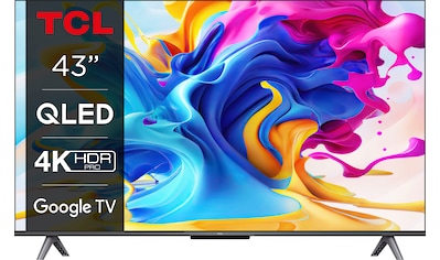 QLED-Fernseher »43C643«, 108 cm/43 Zoll, 4K Ultra HD, Google TV