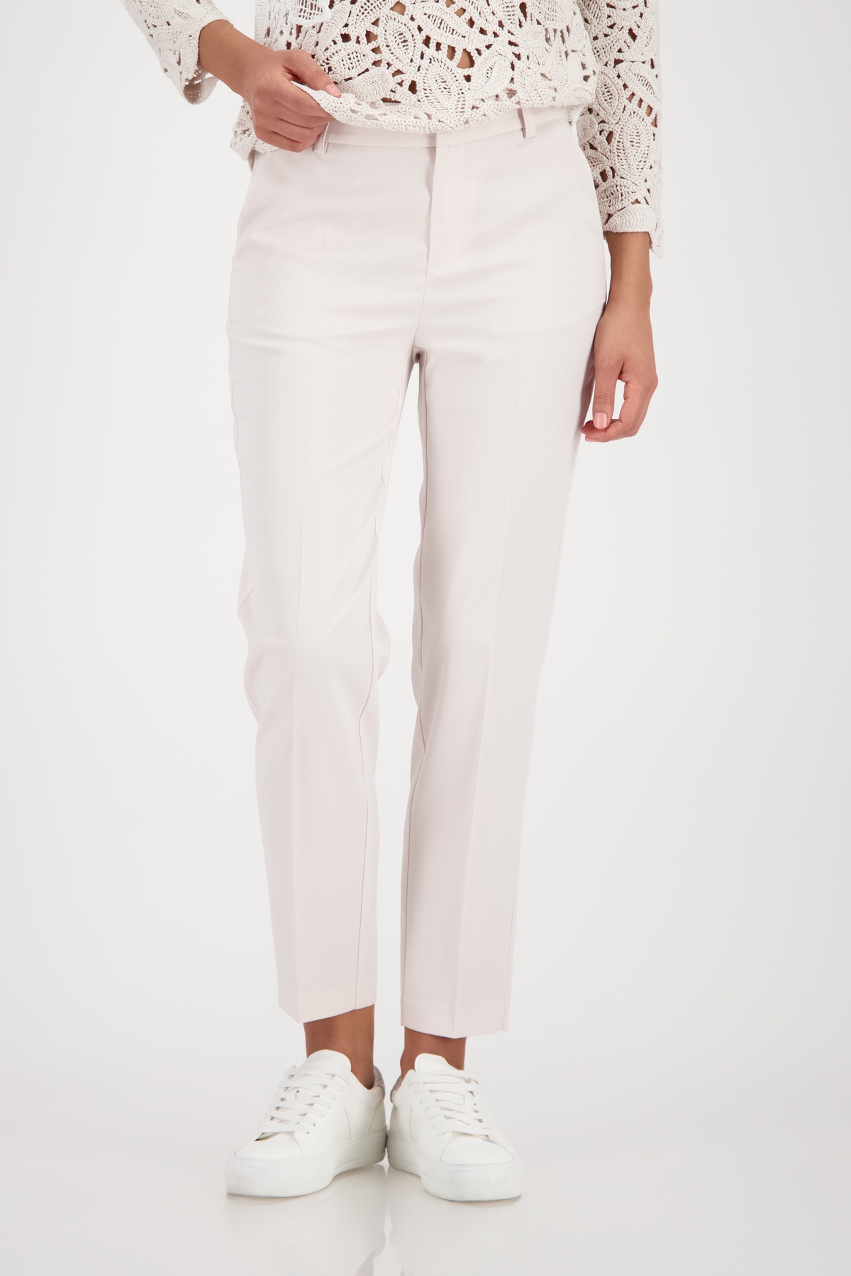 Monari Bügelfaltenhose "Hose Satin70cm" Regular fit mit Bügelfalten günstig online kaufen