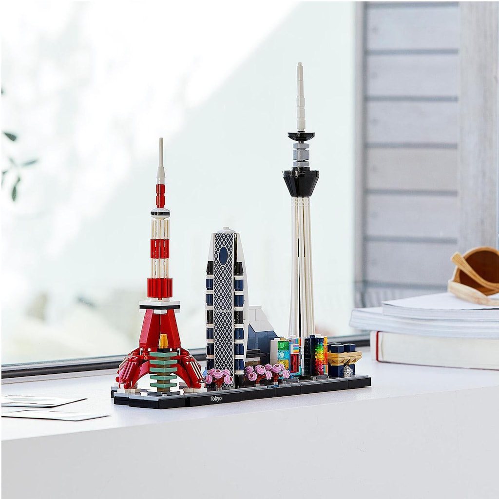 LEGO® Konstruktionsspielsteine »Tokio (21051), LEGO® Achritecture«, (547 St.)