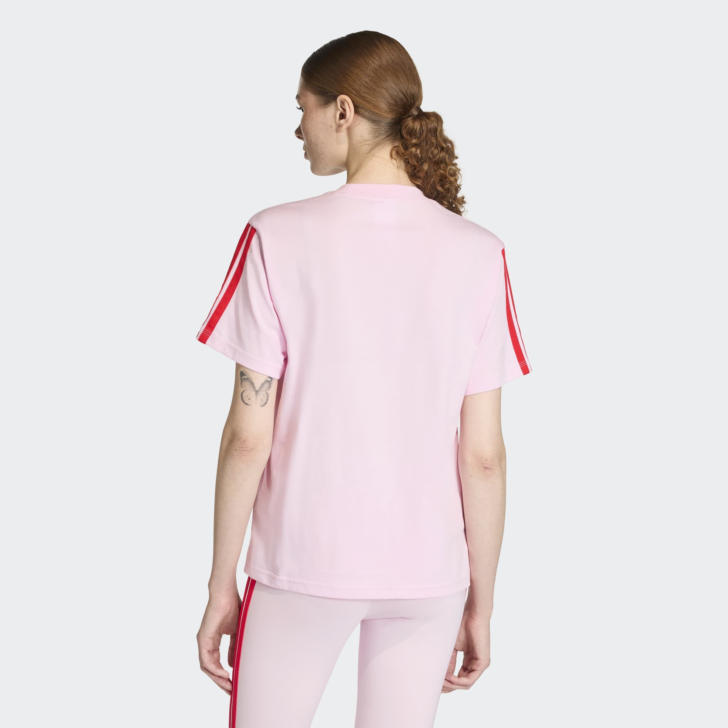 adidas Sportswear T-Shirt »W 3S SJ T B« klassische 3-Streifen an den Ärmeln, ohne Verschluss