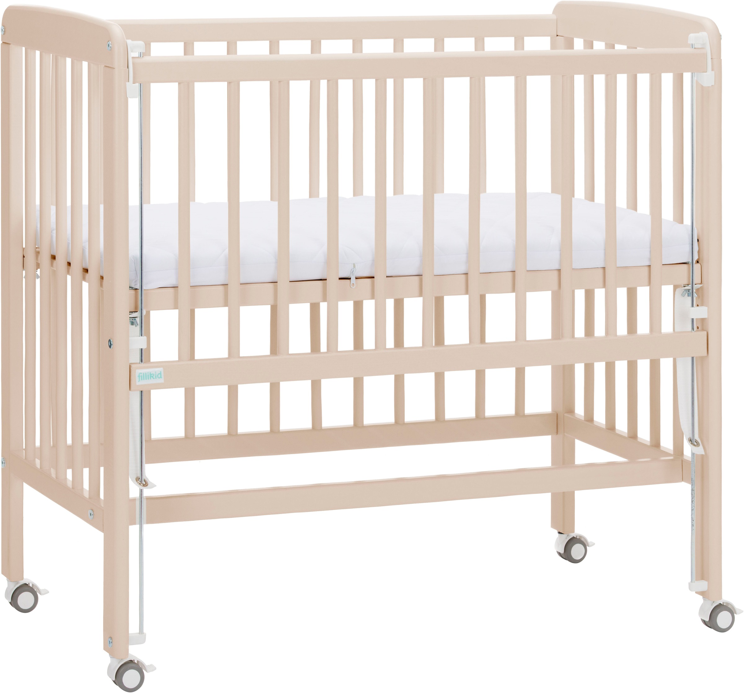 Fillikid Beistellbett "Nino" inkl. Matratze; Made in Europe günstig online kaufen