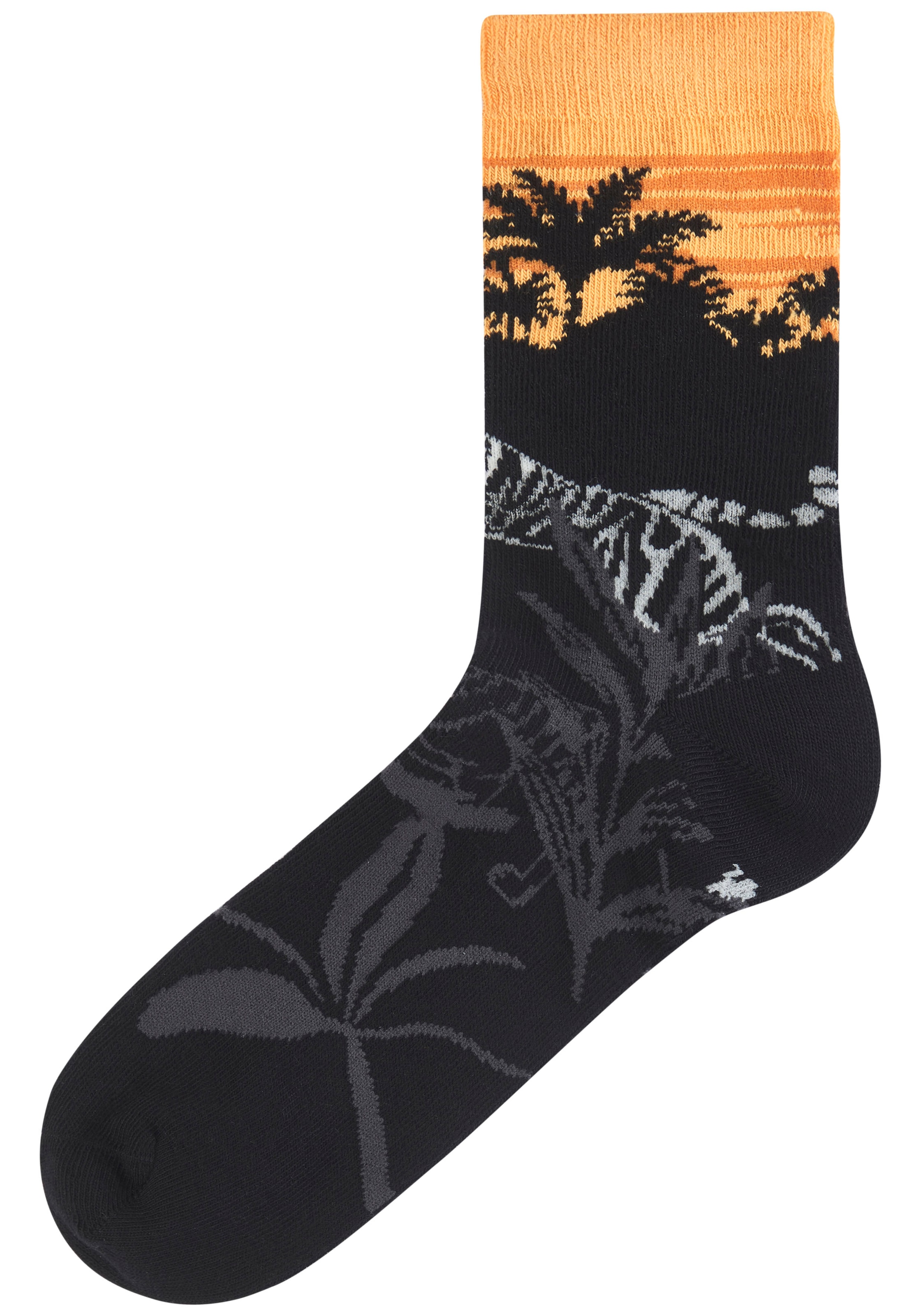 H.I.S Basicsocken Packung, 5 Paar tlg. mit aufwendigen Designs