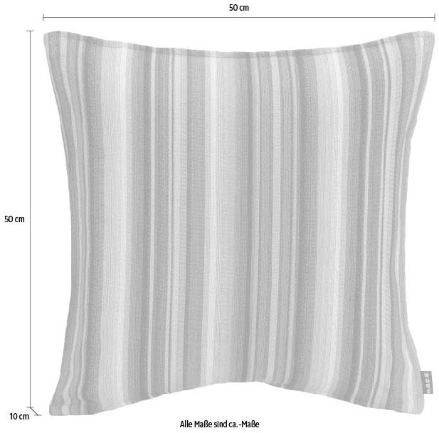 H.O.C.K. Dekokissen »Blondie«, mit bunten Streifen, Kissenhülle mit Füllung, 1 Stück