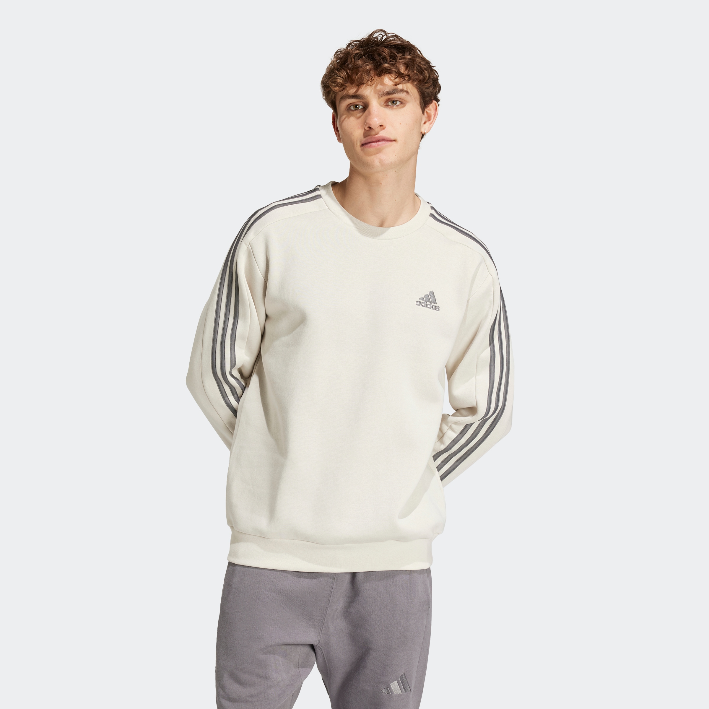 adidas Sportswear Sweatshirt "ESSENTIALS 3-STREIFEN" günstig online kaufen