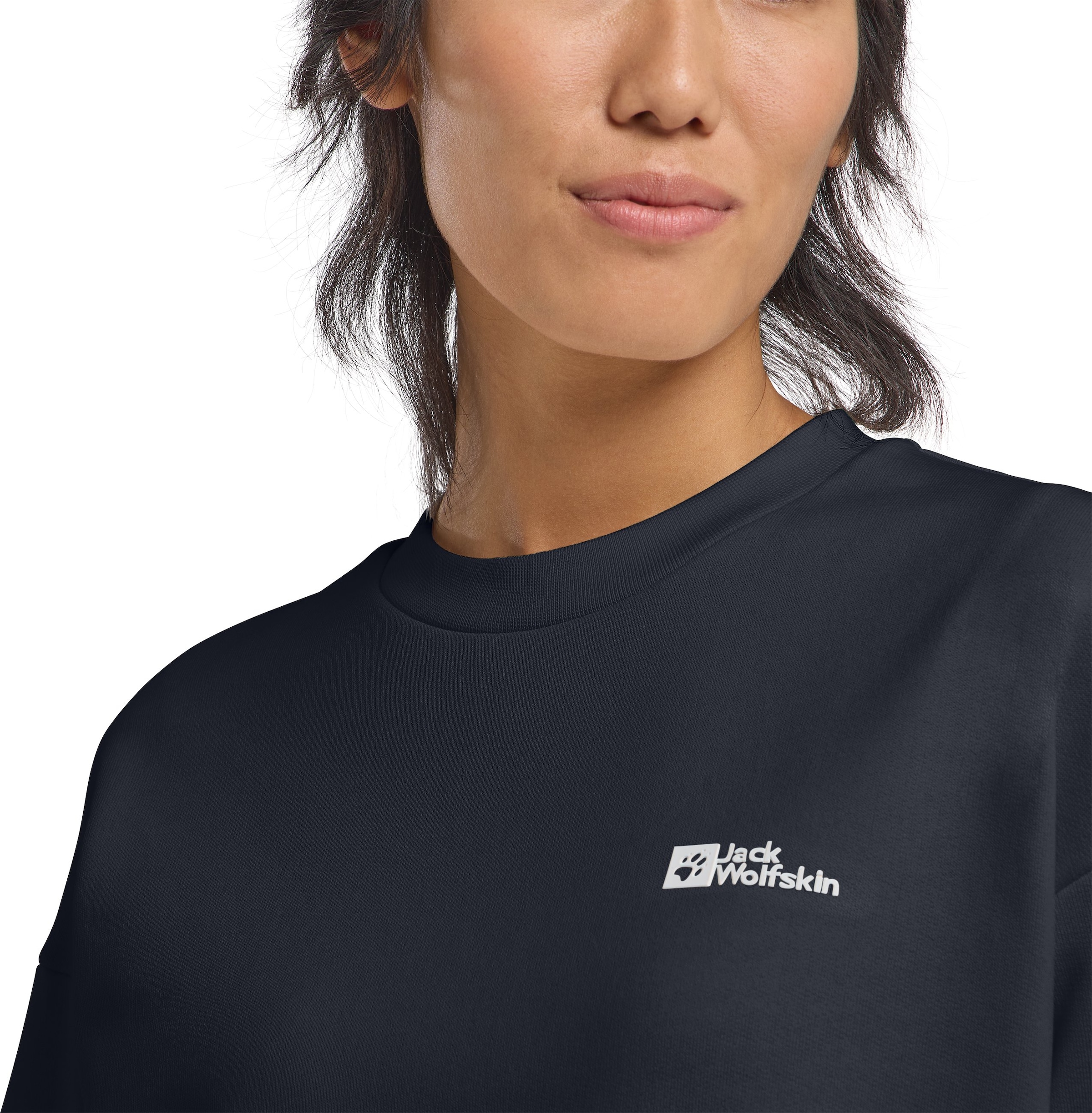 Jack Wolfskin Langarmshirt »ESSENTIAL CREWNECK W«