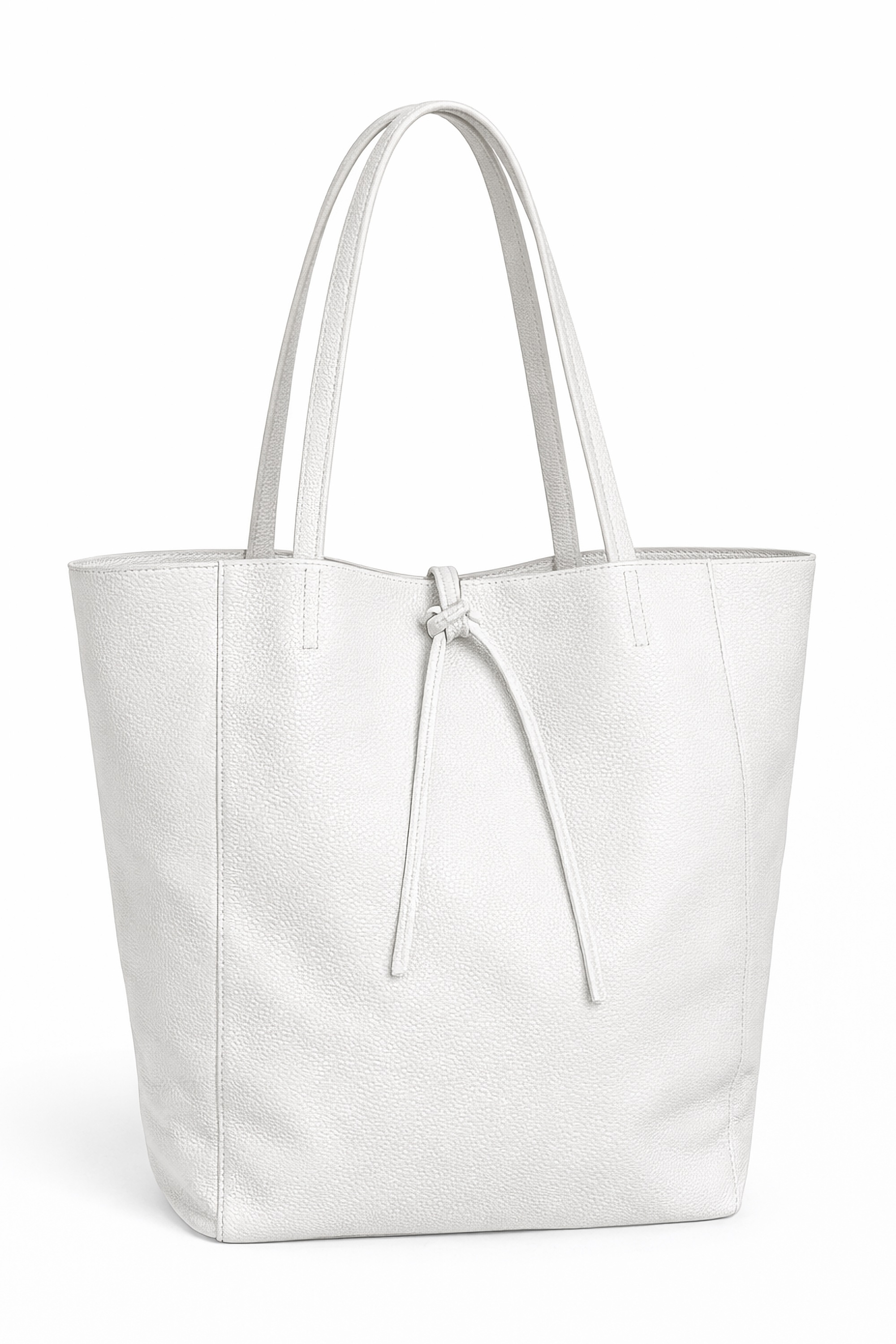 Damen Schultertasche "EasyGo", COLLEZIONE ALESSANDROweiß, Leder, Taschen, aus softem Leder, Made in Italy