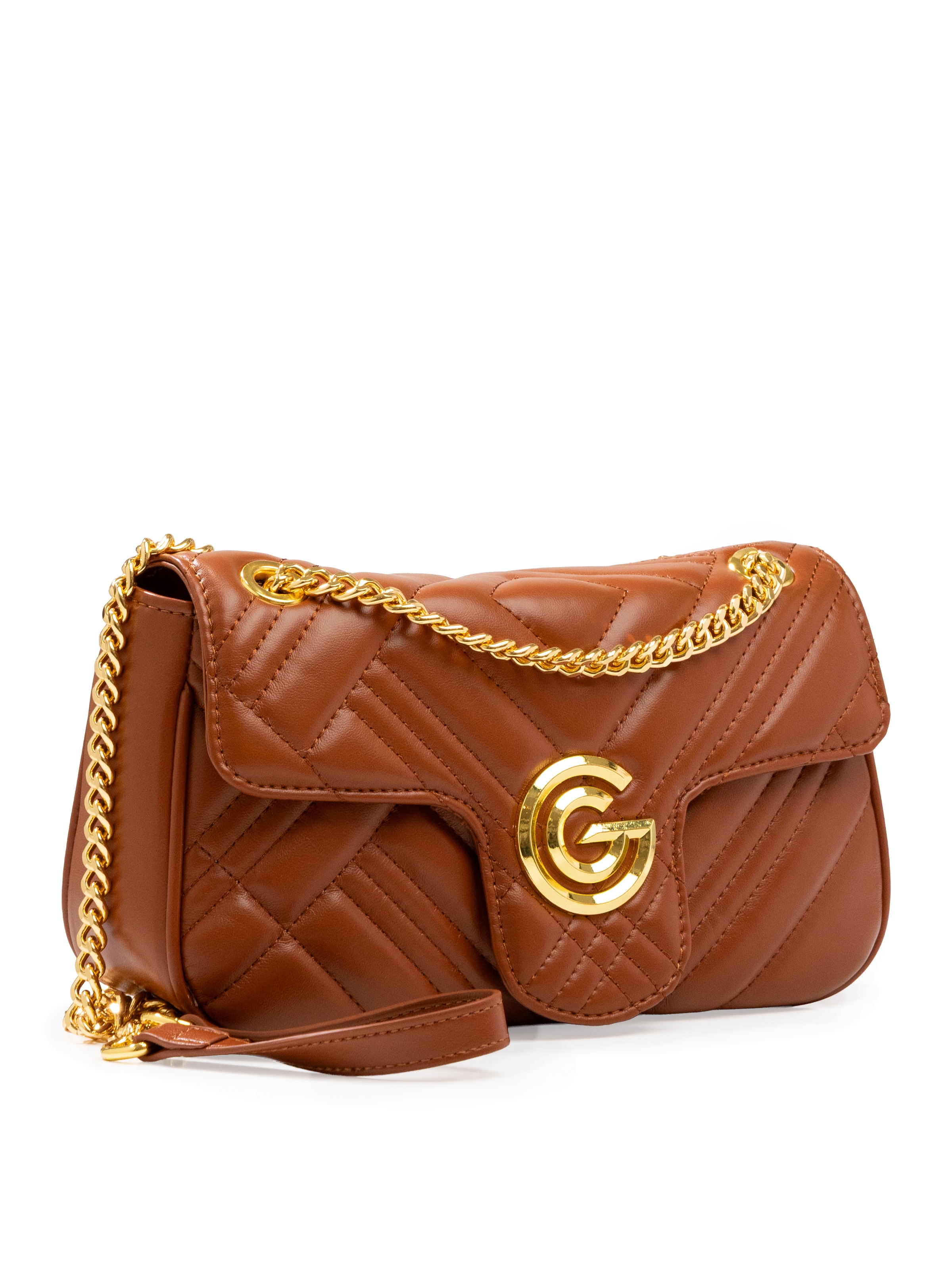 GABRIELLA G By Gabriella Gucci Umhängetasche »CINDY« Damen Umhängetasche, Handtasche, Tragetasche mit Logoverzierung