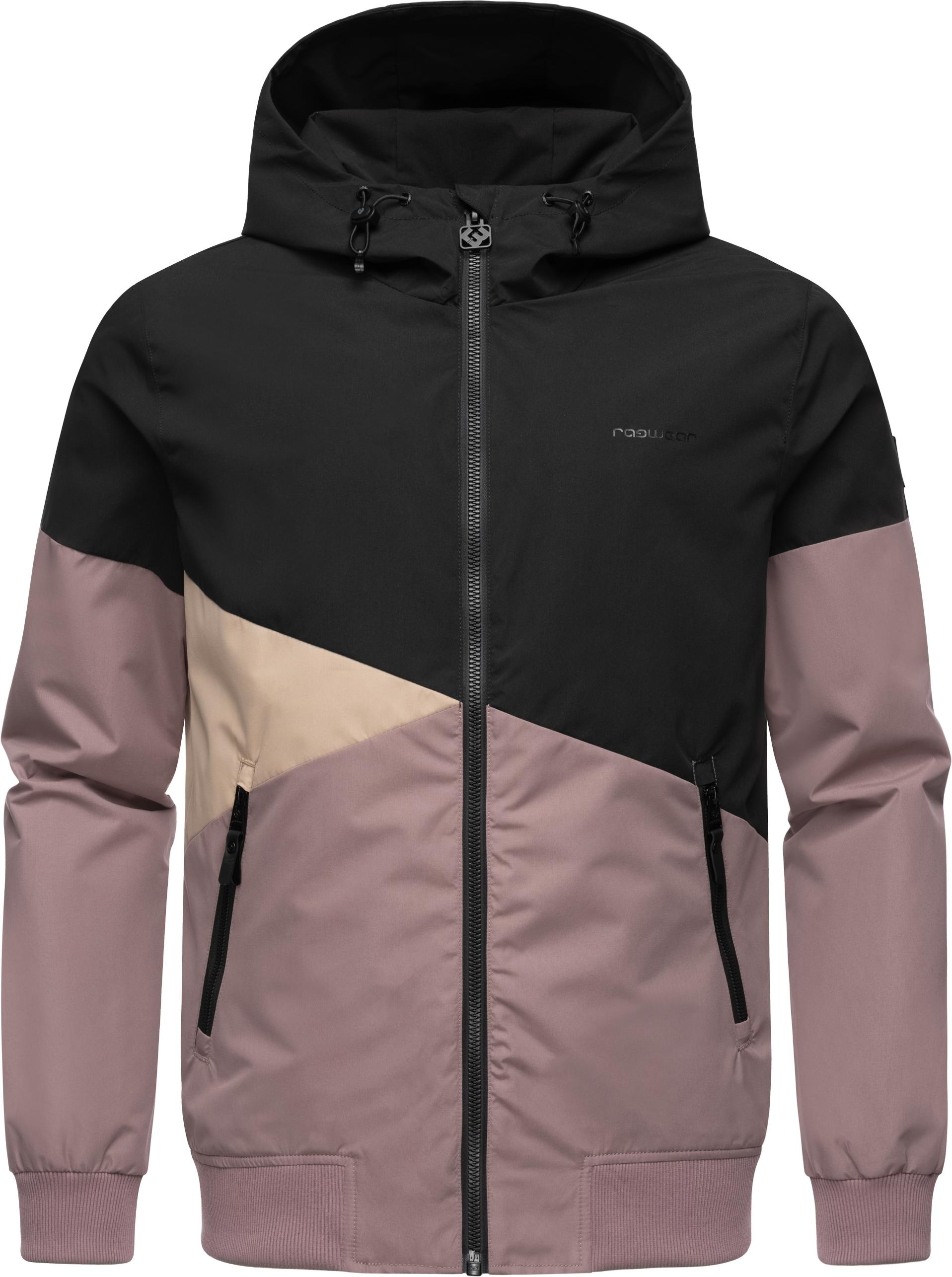 Ragwear Outdoorjacke "Renad", mit Kapuze, Ultraleichte Herren Übergangsjacke mit verstellbarer Kapuze