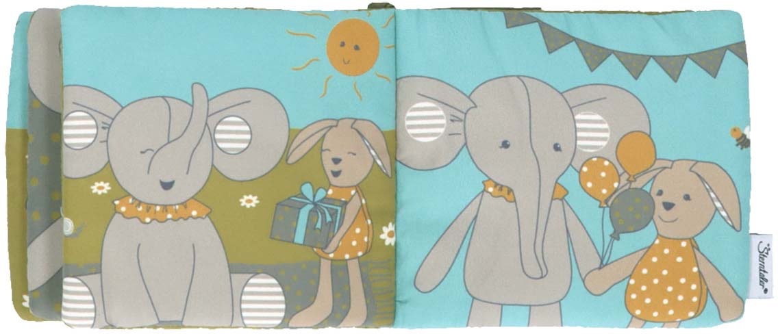 Sterntaler® Greifspielzeug »Spielbuch Elefant Eddy«