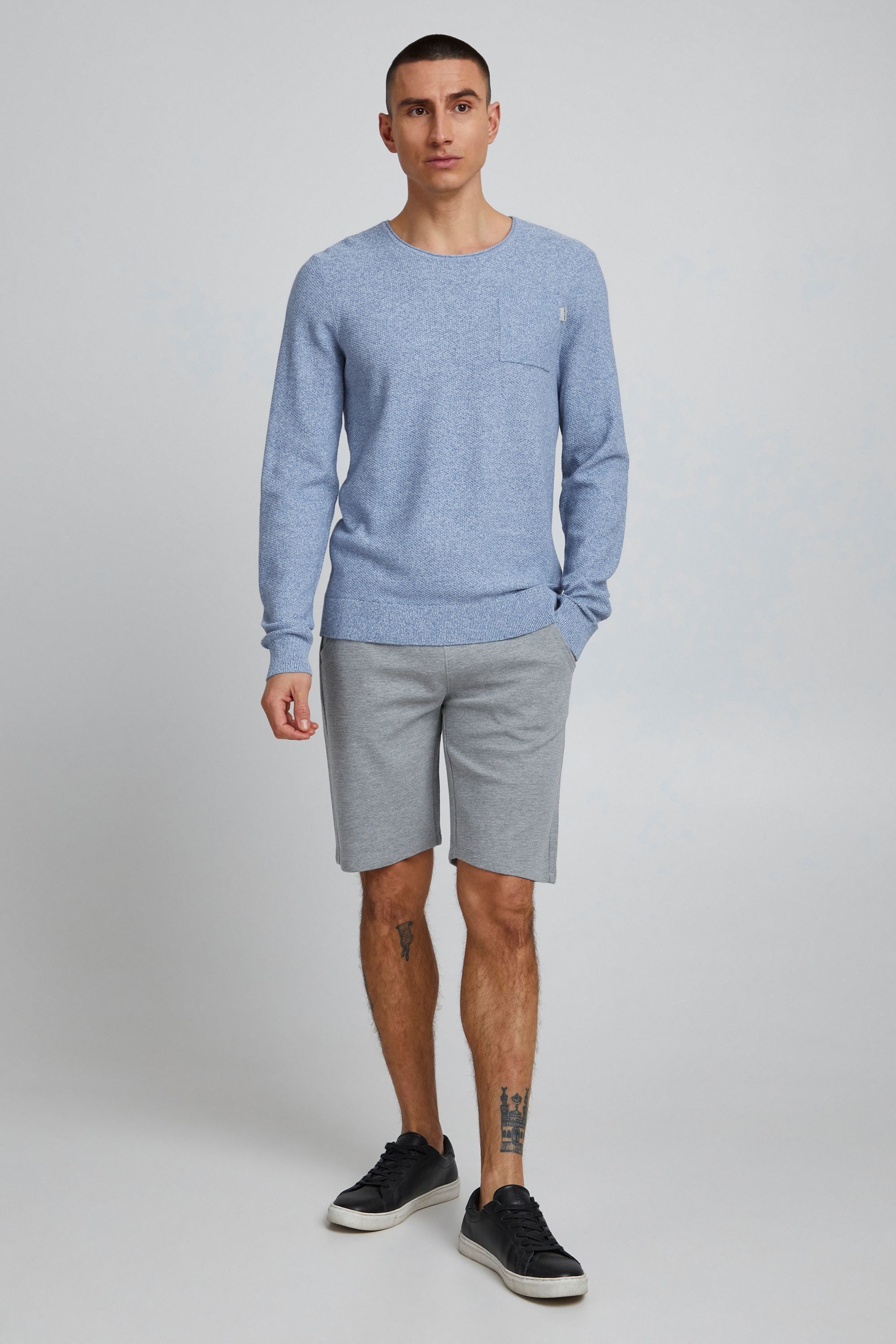 Blend Strickfleece-Pullover »Strickpullover bhpullover«