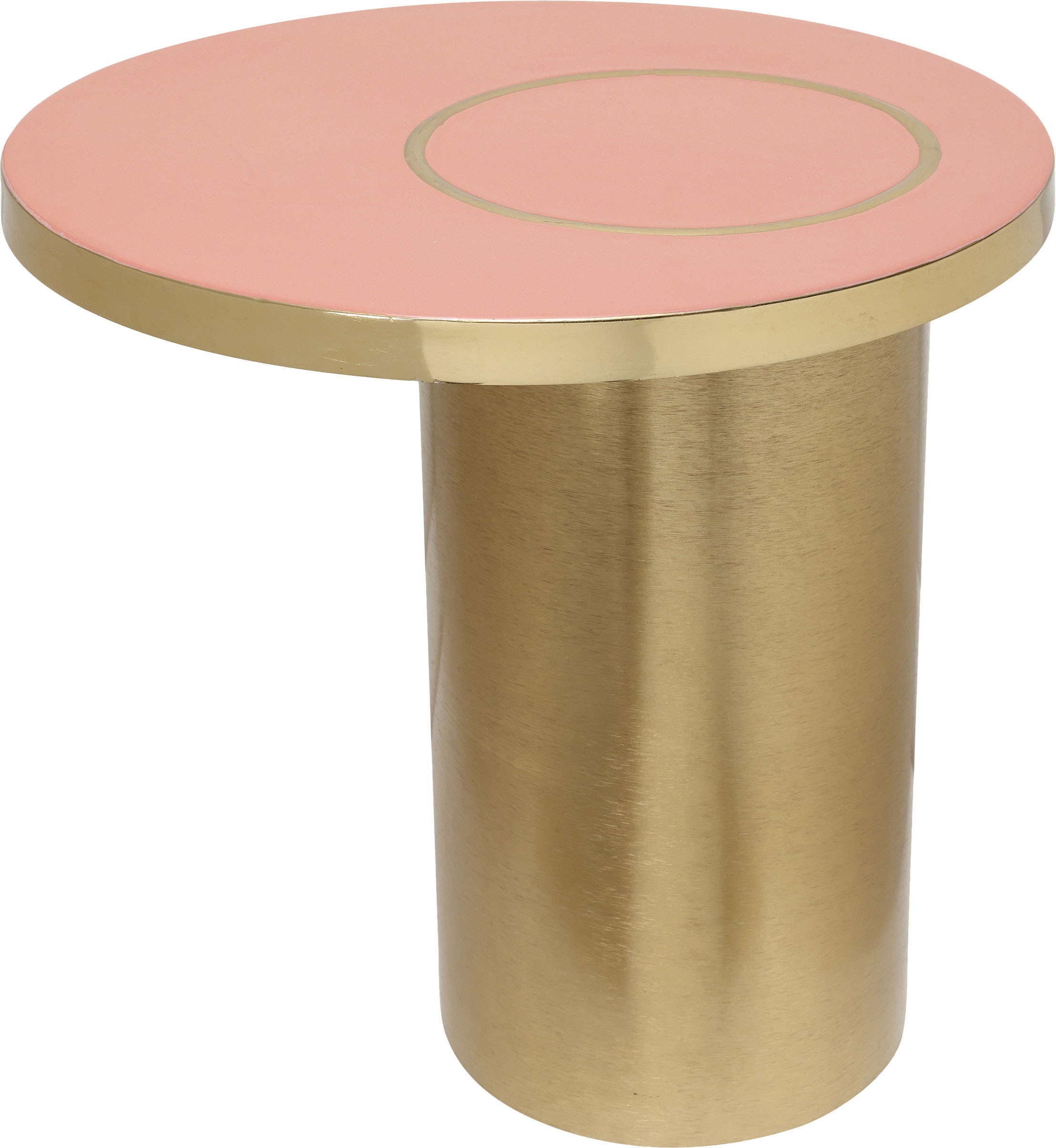 Kayoom Beistelltisch »Art Deco 2325, Beistelltisch aus Eisen, dekoratives Design«, (1 St.), Handarbeit, lackierter Tisch mit Metalleffekten, dekorativ