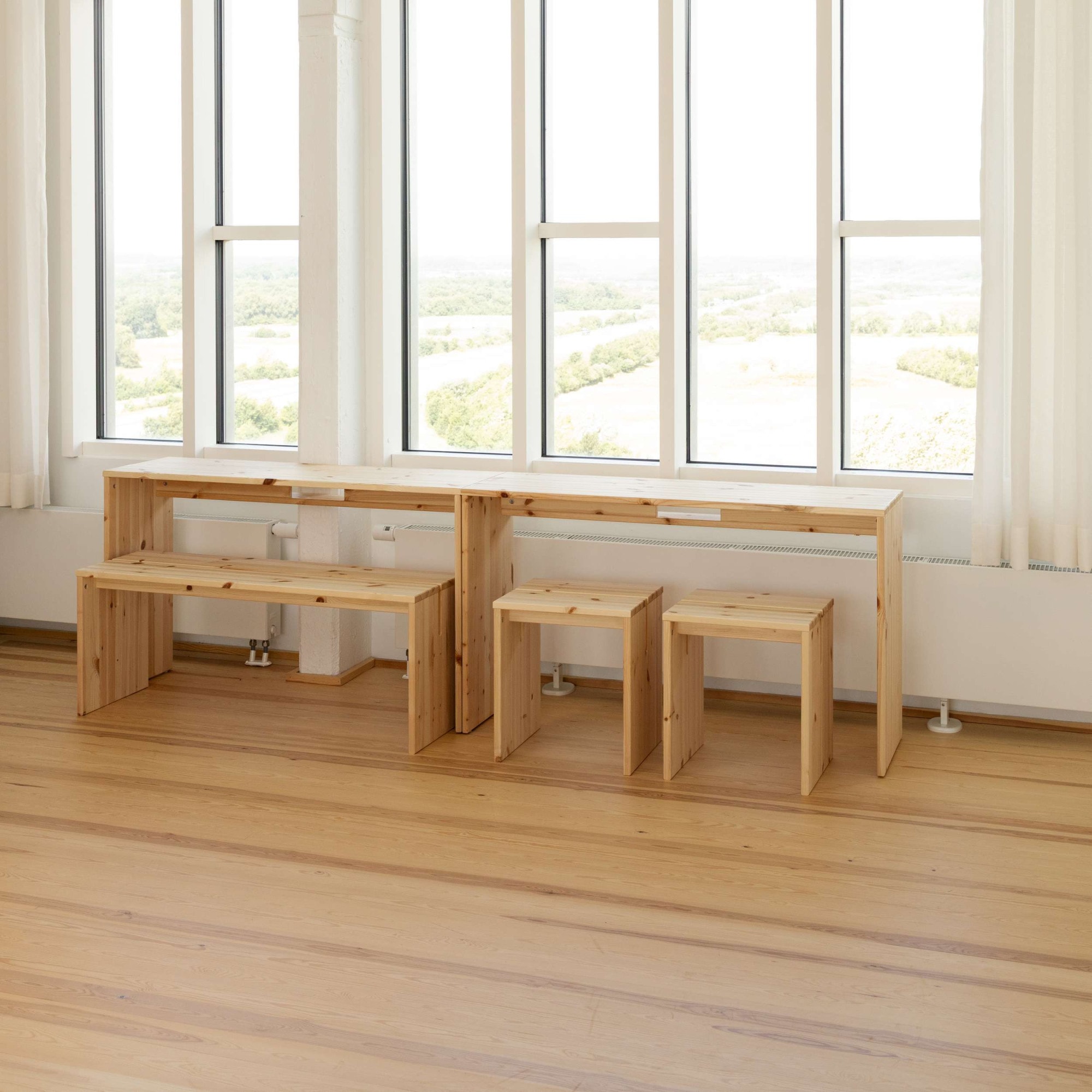 Karup Design Esstisch »Join-In Dining Table 2-teiliger Esstisch aus FSC®-Massivholz« kombinierbar oder einzeln nutzbar, robust, skandinavisches Design