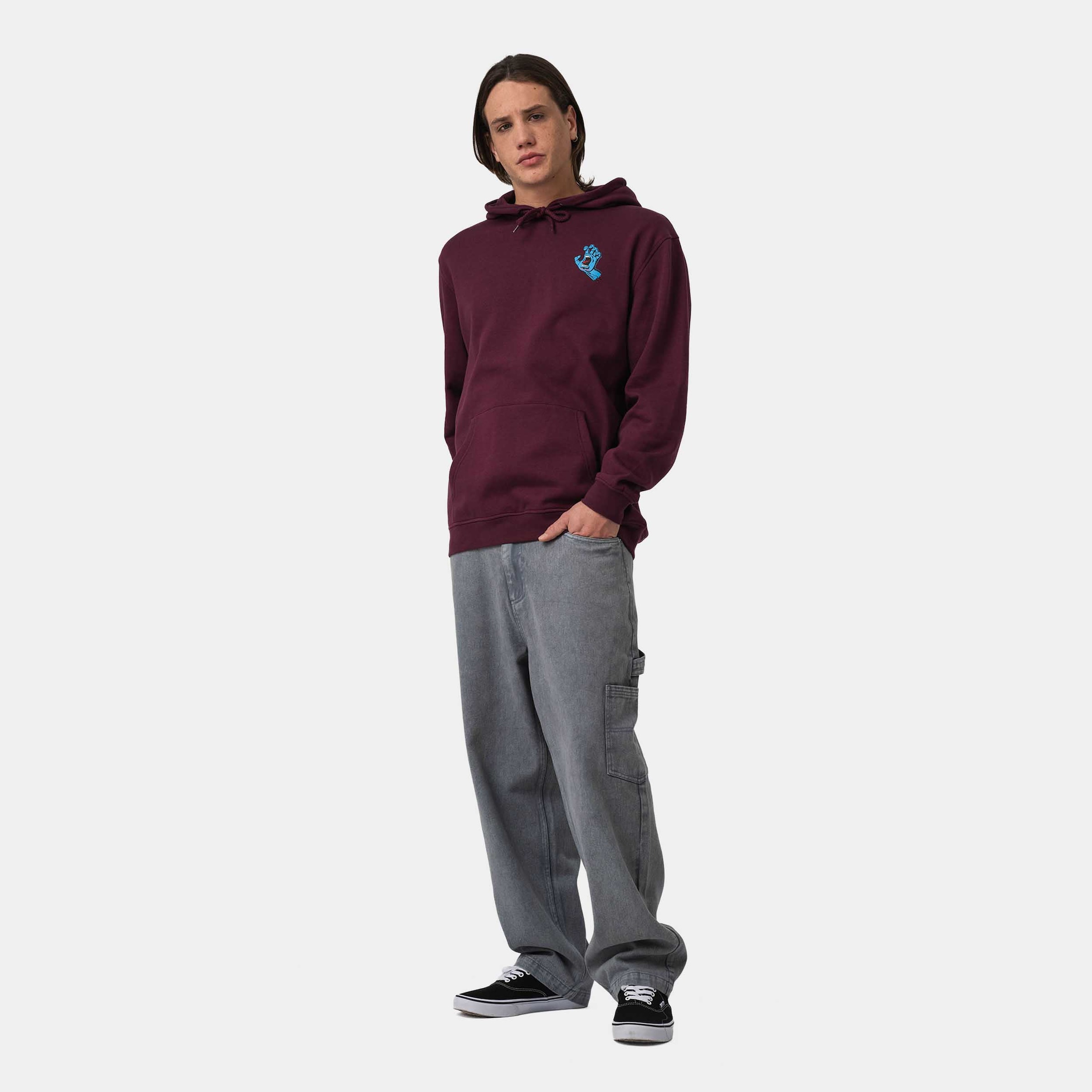 Santa Cruz Hoodie »SCREAMING HAND CHEST HOOD«, (1 tlg.)