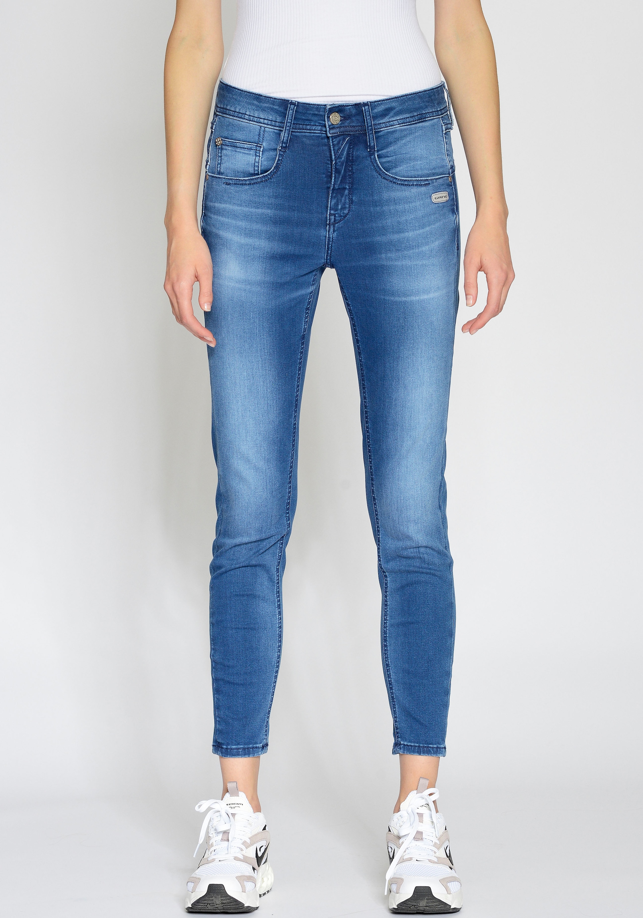 GANG Relax-fit-Jeans "94AMELIE", CROPPED - Relaxed fit