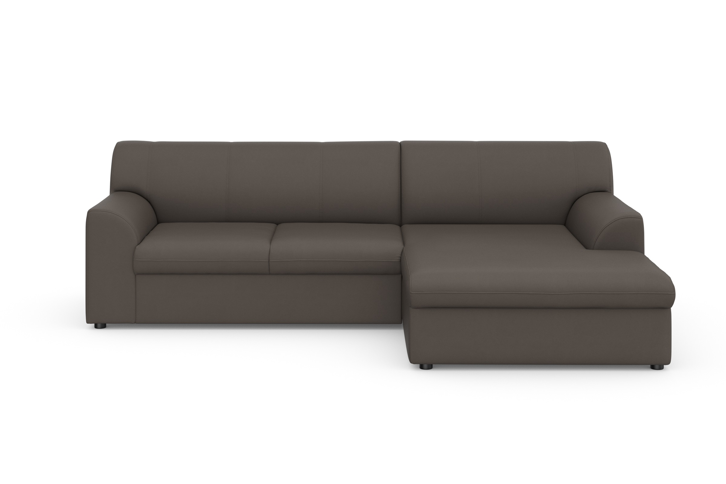 DOMO collection Ecksofa "Topper, elegant und zeitlos, kompaktes Stellmaß 24 günstig online kaufen
