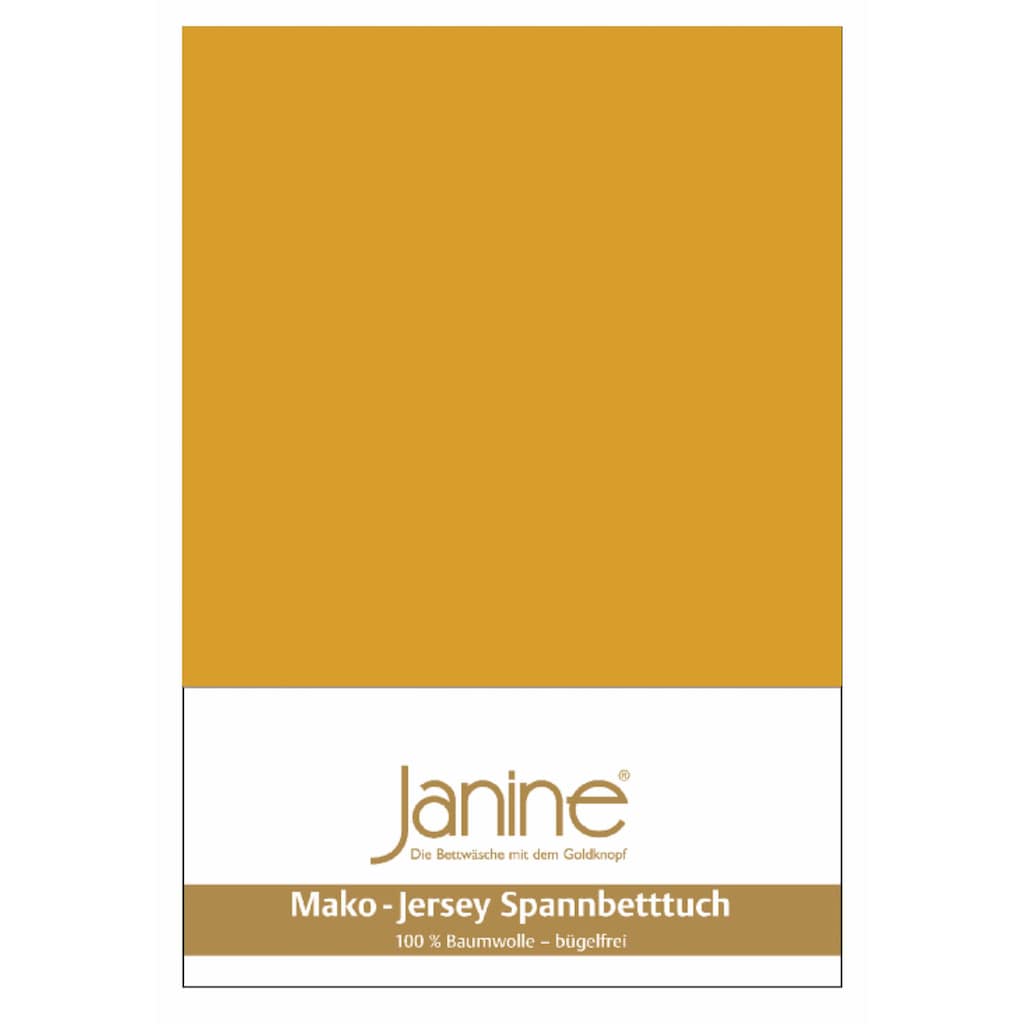 Janine Spannbettlaken »MAKO-FEINJERSEY 5007«